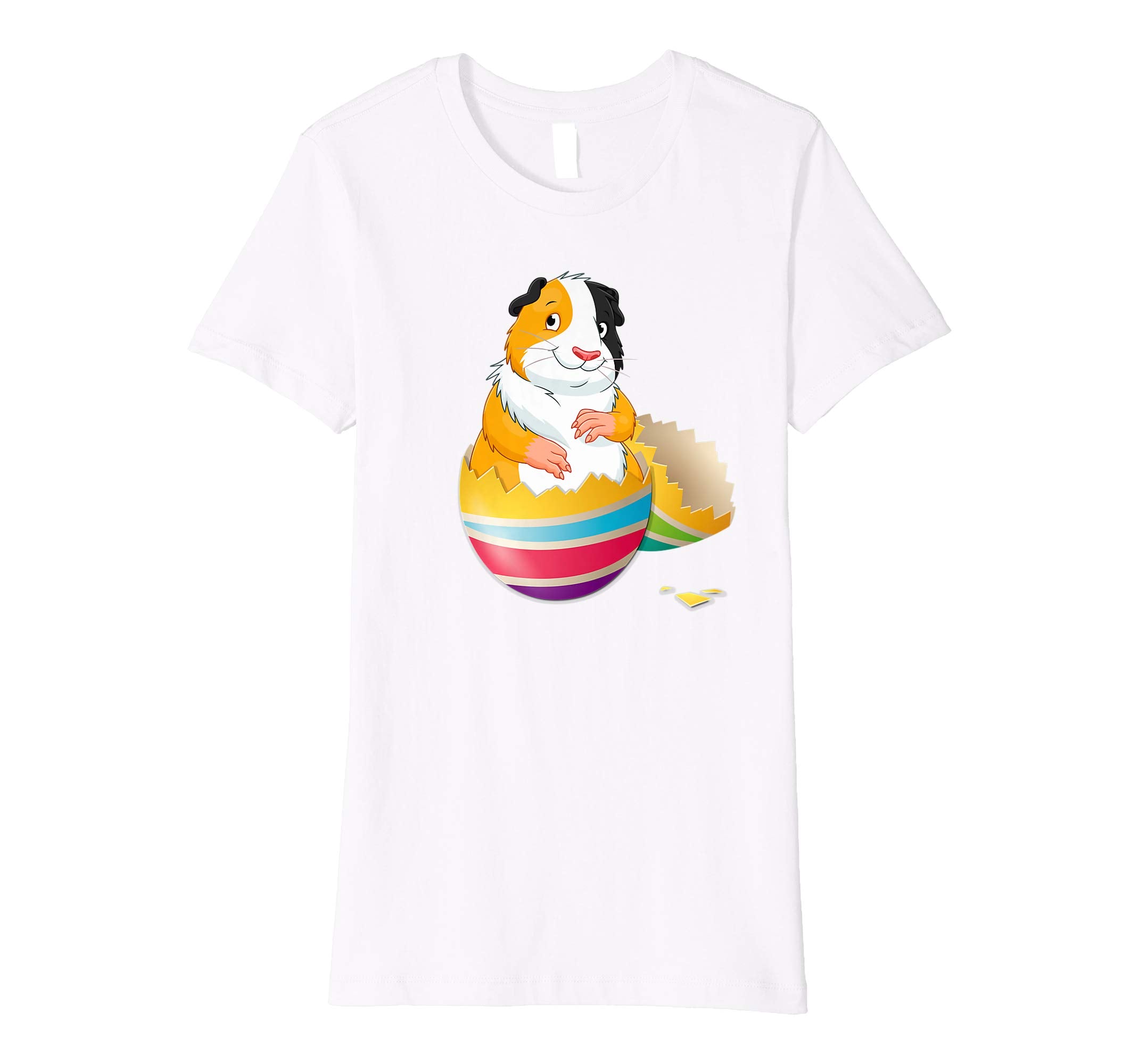 Baby Guinea Pig Hatching From Easter Egg Easter Day Shirt
