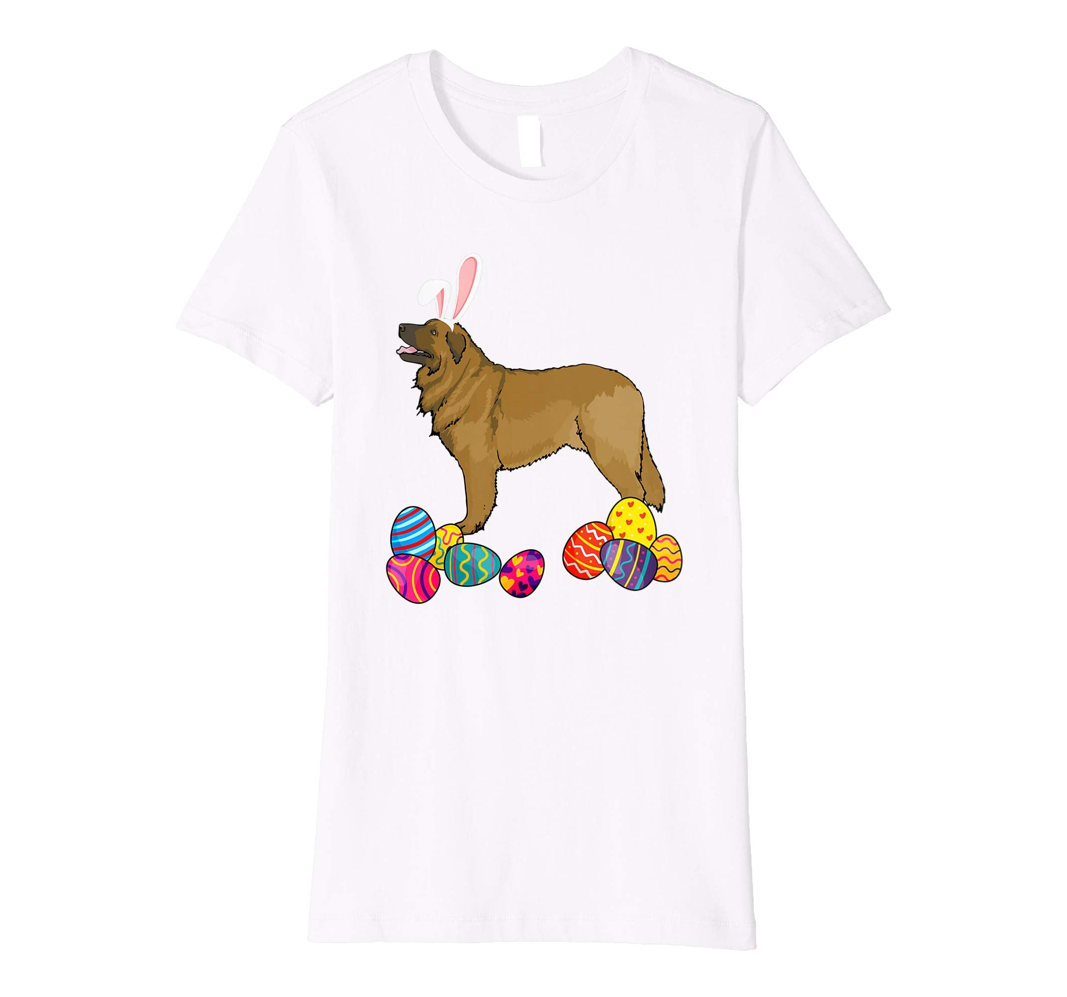 Leonberger Bunny Ear With Egg Easter Easter Day Shirt