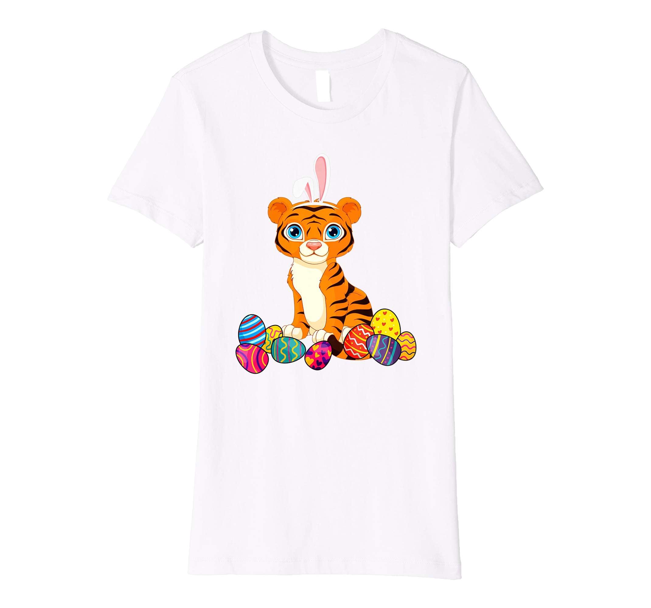 Tiger Bunny Ear With Egg Easter Easter Day Shirt