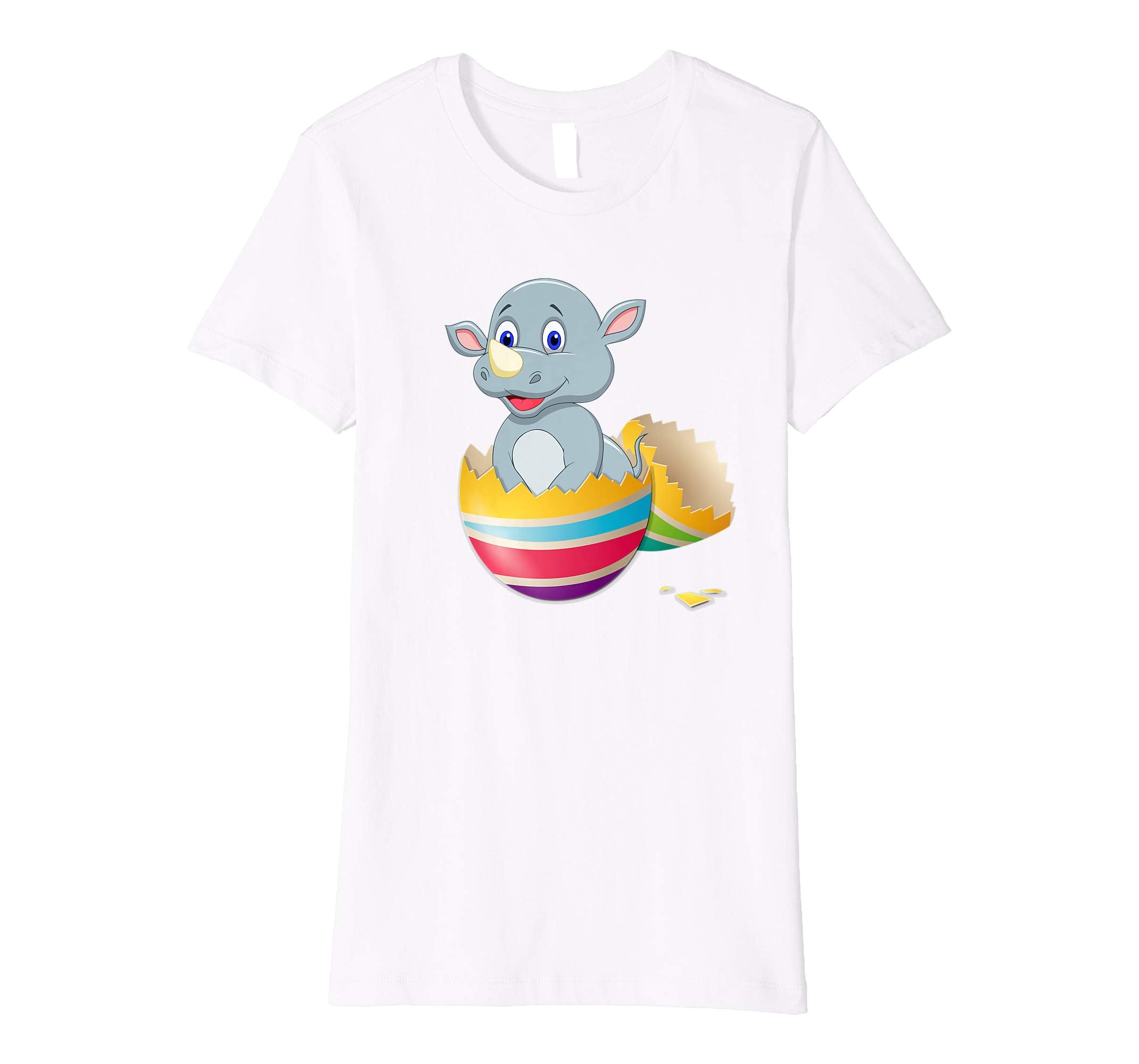 Baby Rhino Hatching From Easter Egg Easter Day Shirt