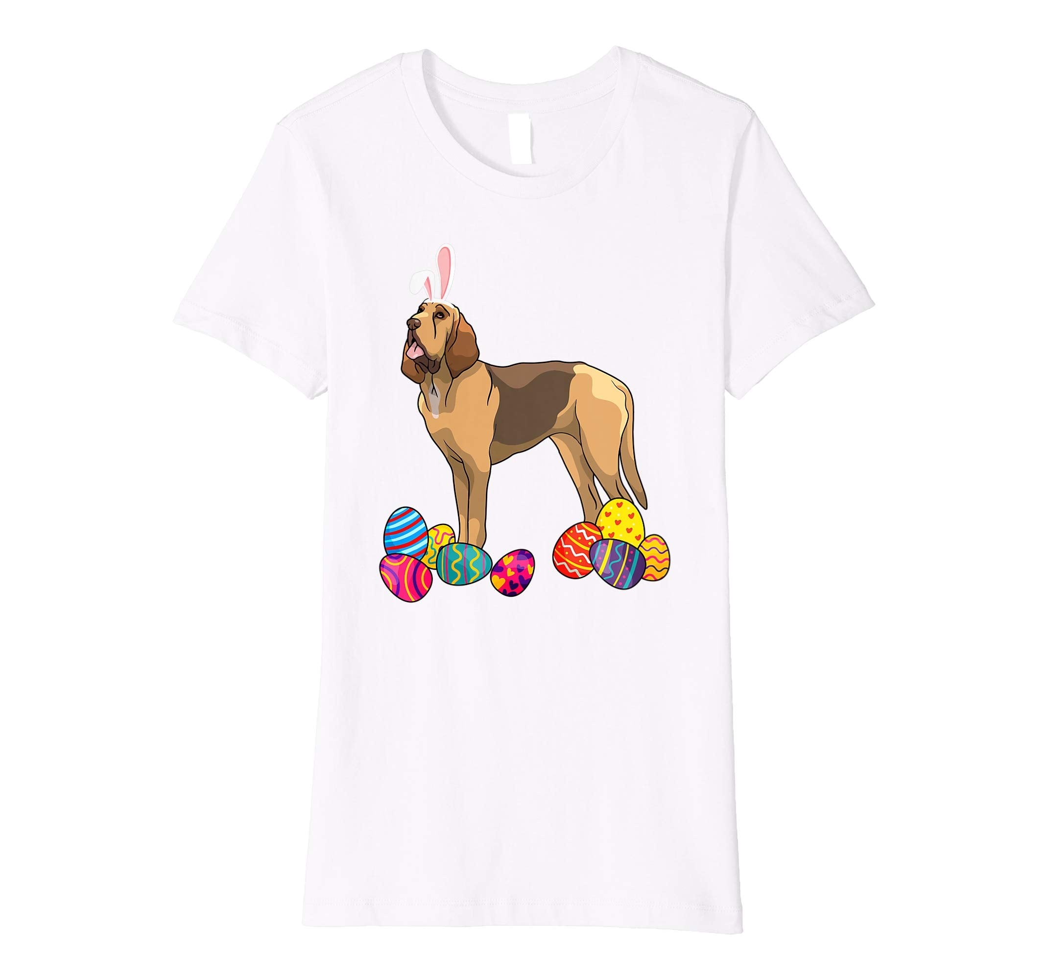 Bloodhound Bunny Ear With Egg Easter Easter Day Shirt