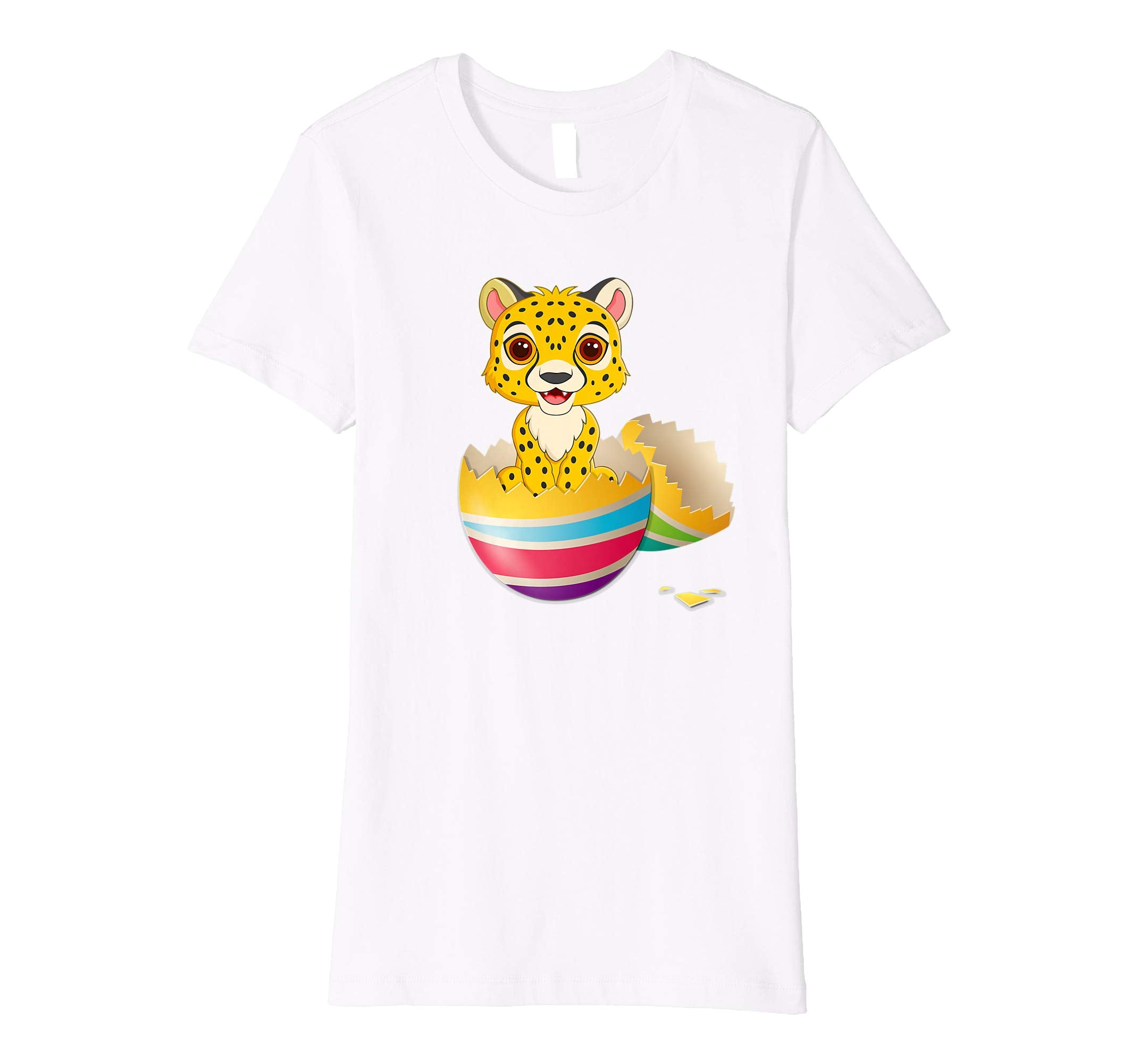 Baby Cheetah Hatching From Easter Egg Easter Day Shirt