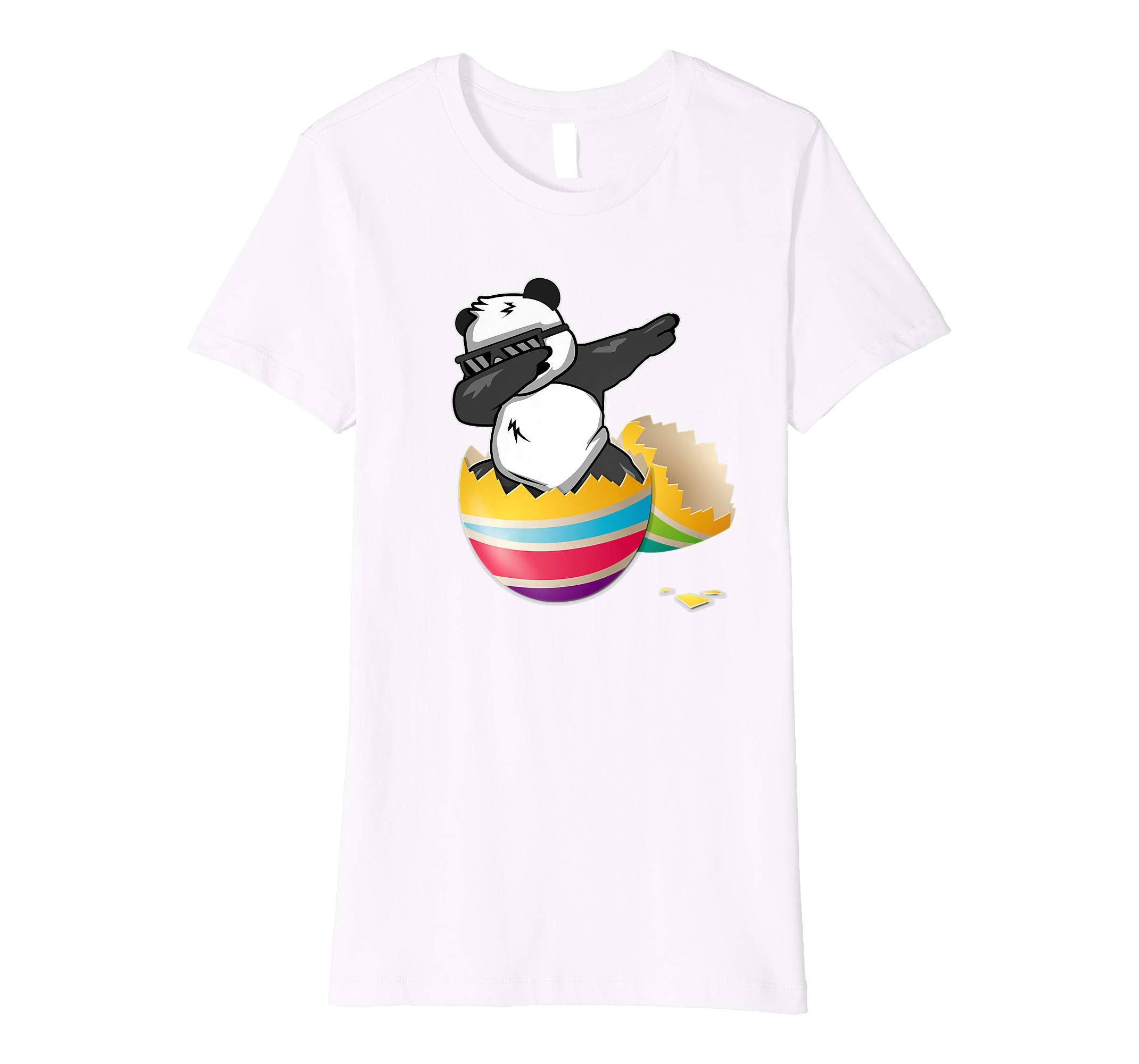 Panda Dabbing Easter Eggs Easter Day Shirt