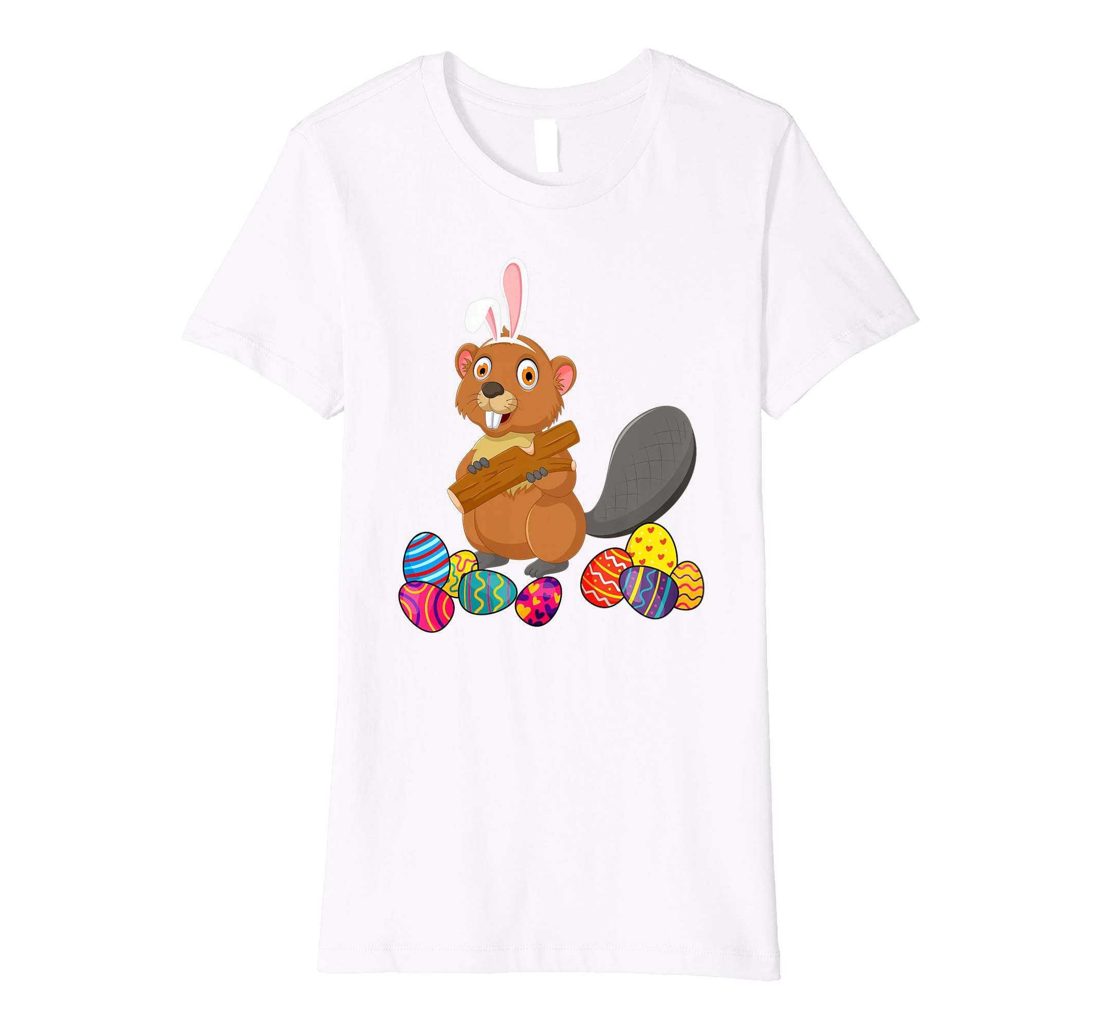 Beaver Bunny Ear With Egg Easter Easter Day Shirt