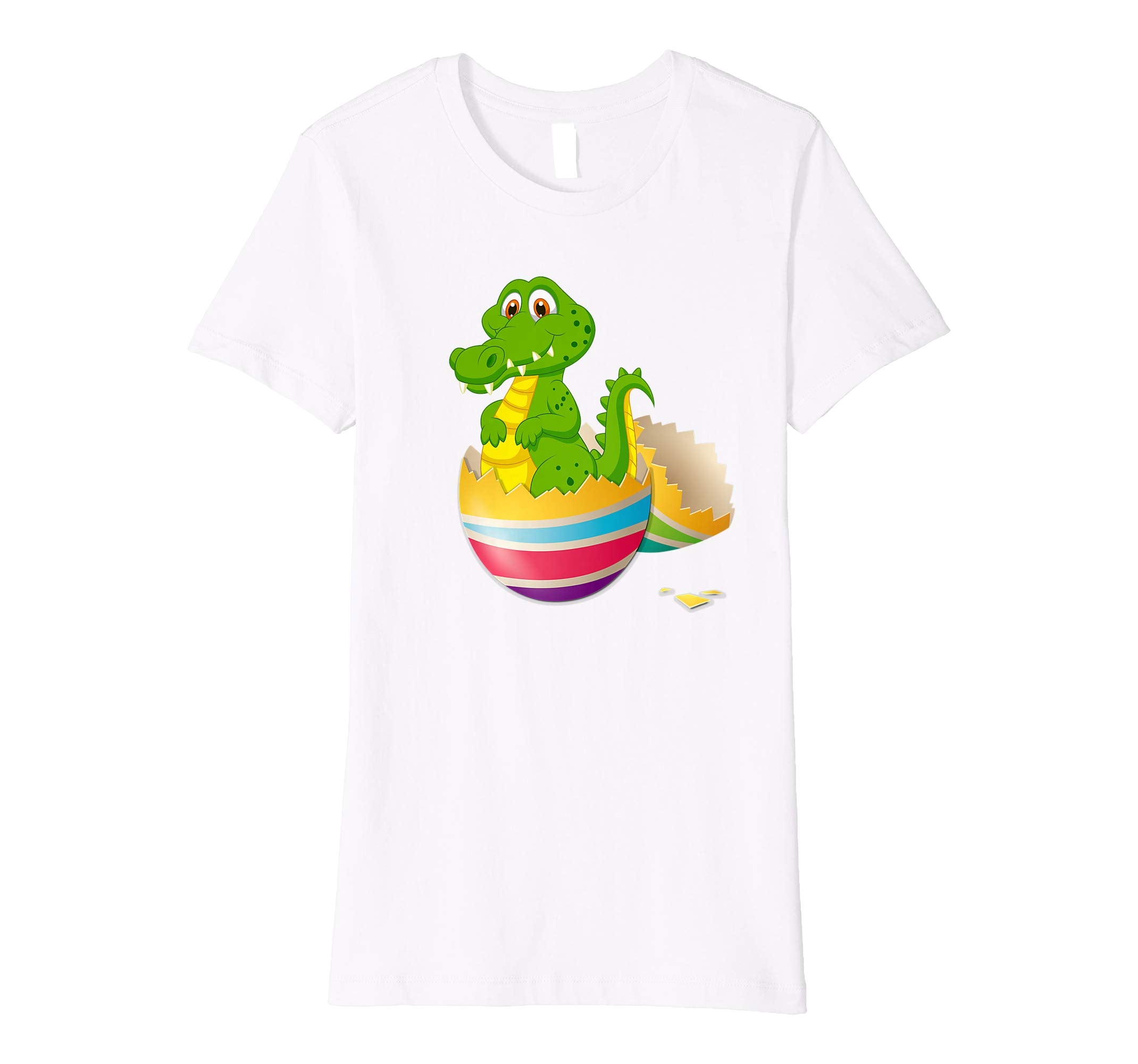 Baby Crocodile Hatching From Easter Egg Easter Day Shirt