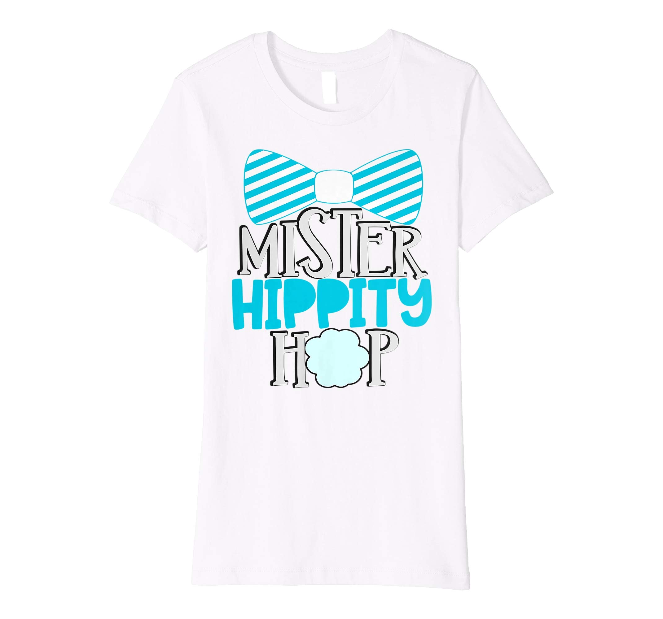 Boys Easter Shirt Kids Cute Mister Hippity Hop Bow Tie