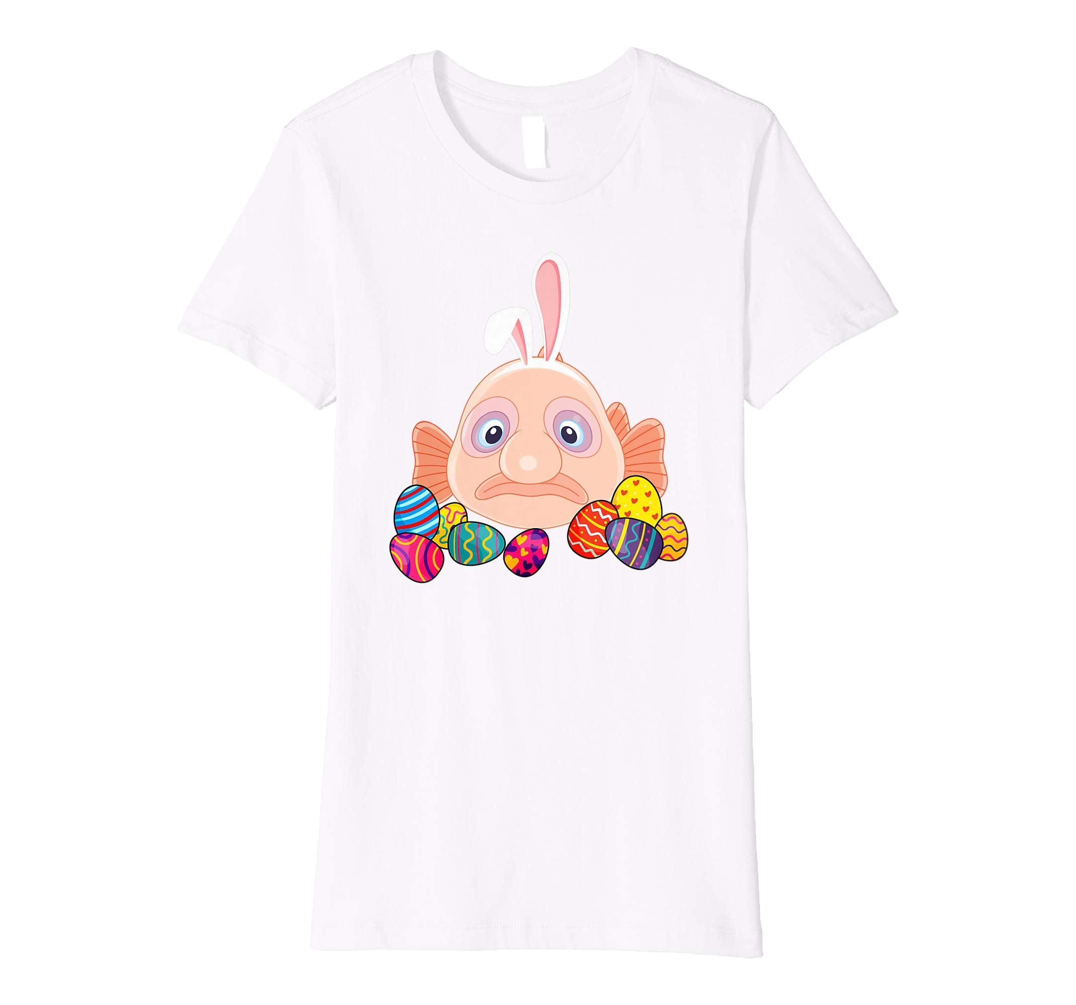 Blob Fish Bunny Ear With Egg Easter Easter Day Shirt