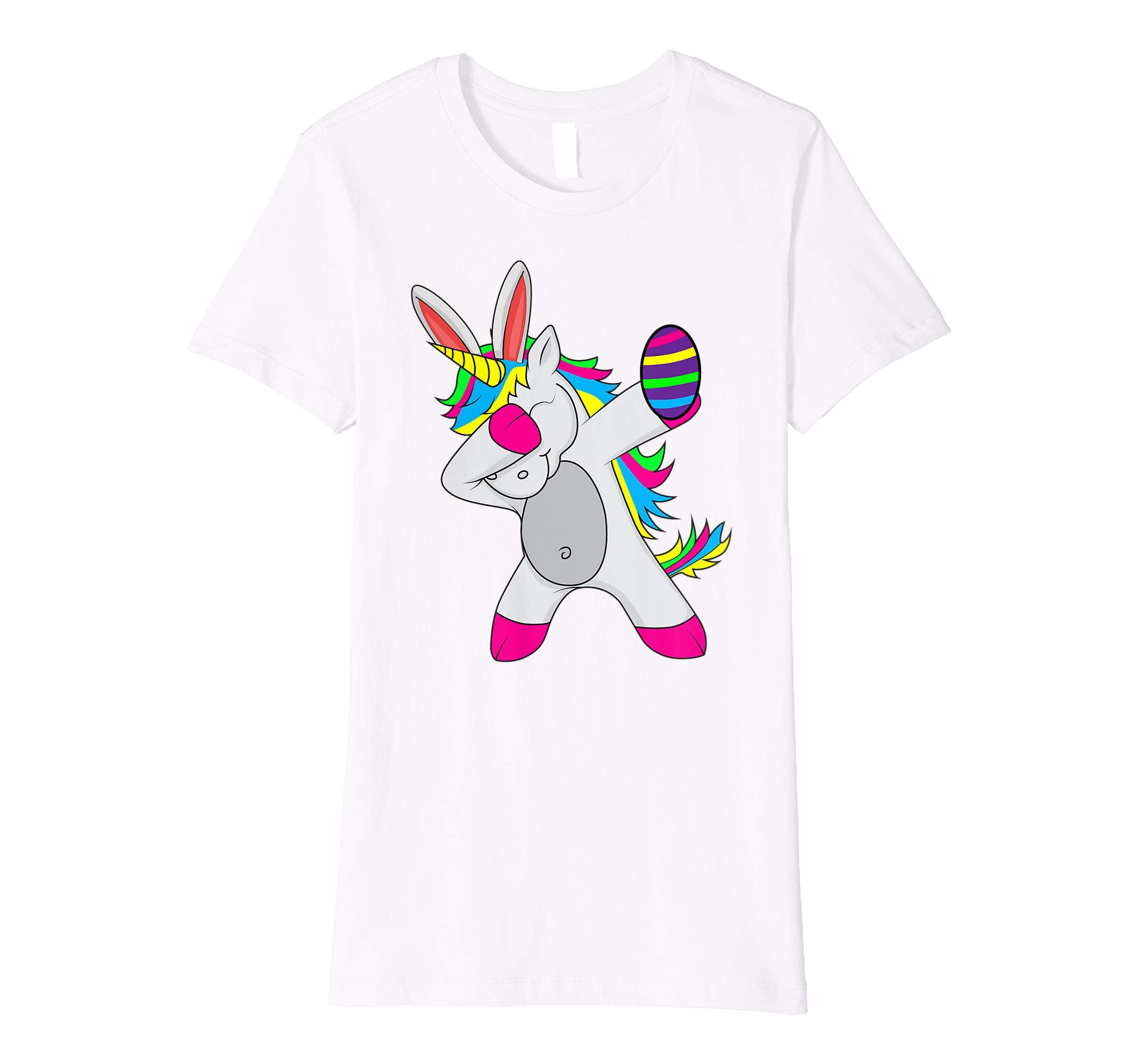 Funny Dainty Dabbing Easter Unicorn Bunny Shirt Gift