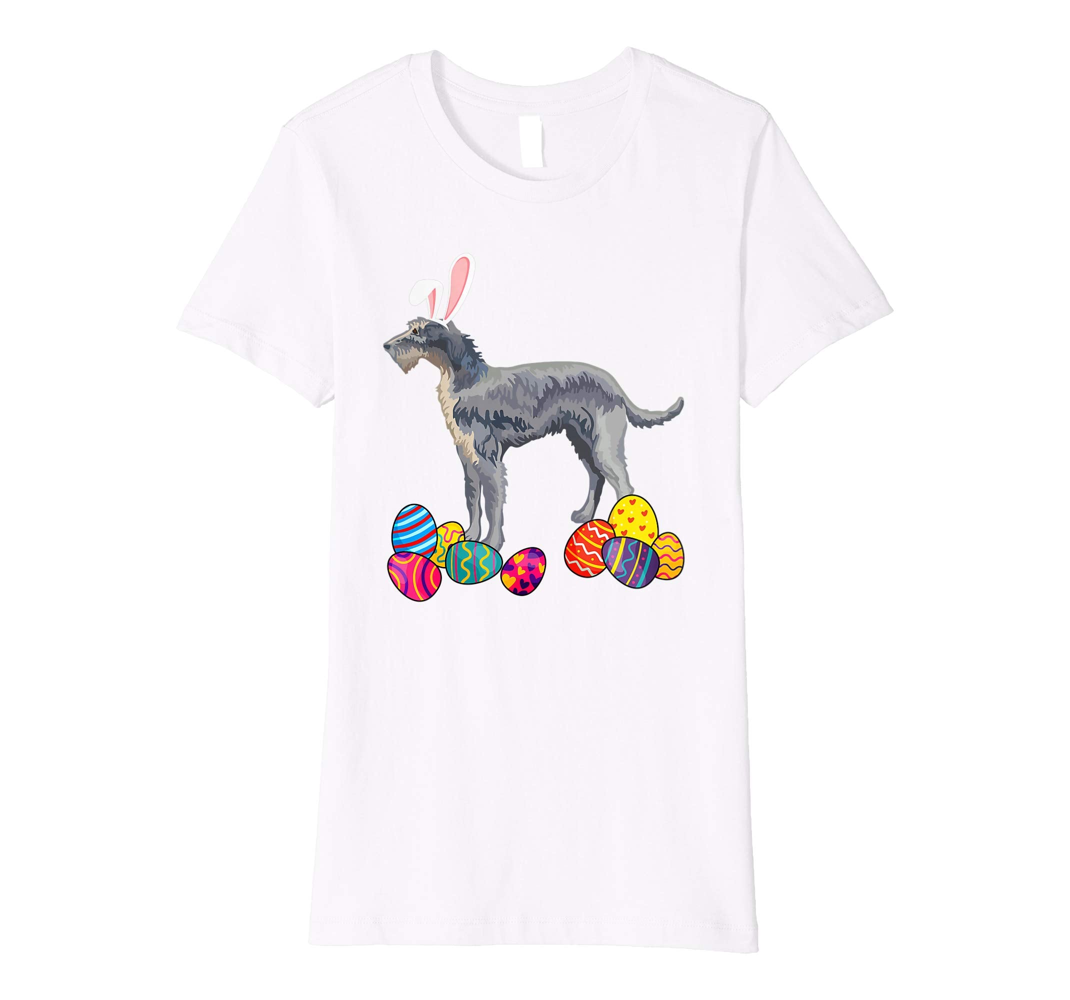 Irish Wolfhound Bunny Ear With Egg Easter Easter Day Shirt