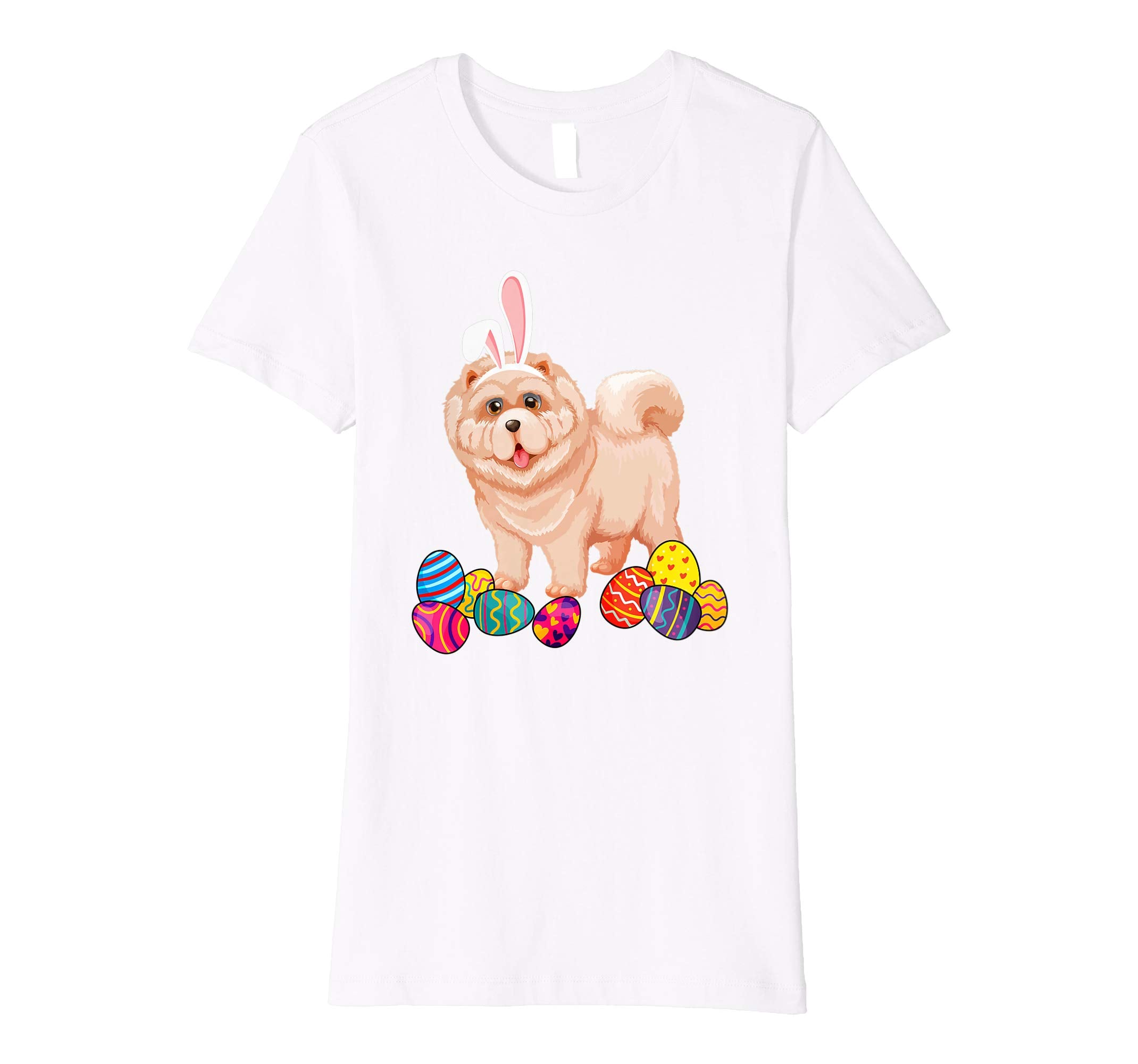 Chow Chow Bunny Ear With Egg Easter Easter Day Shirt