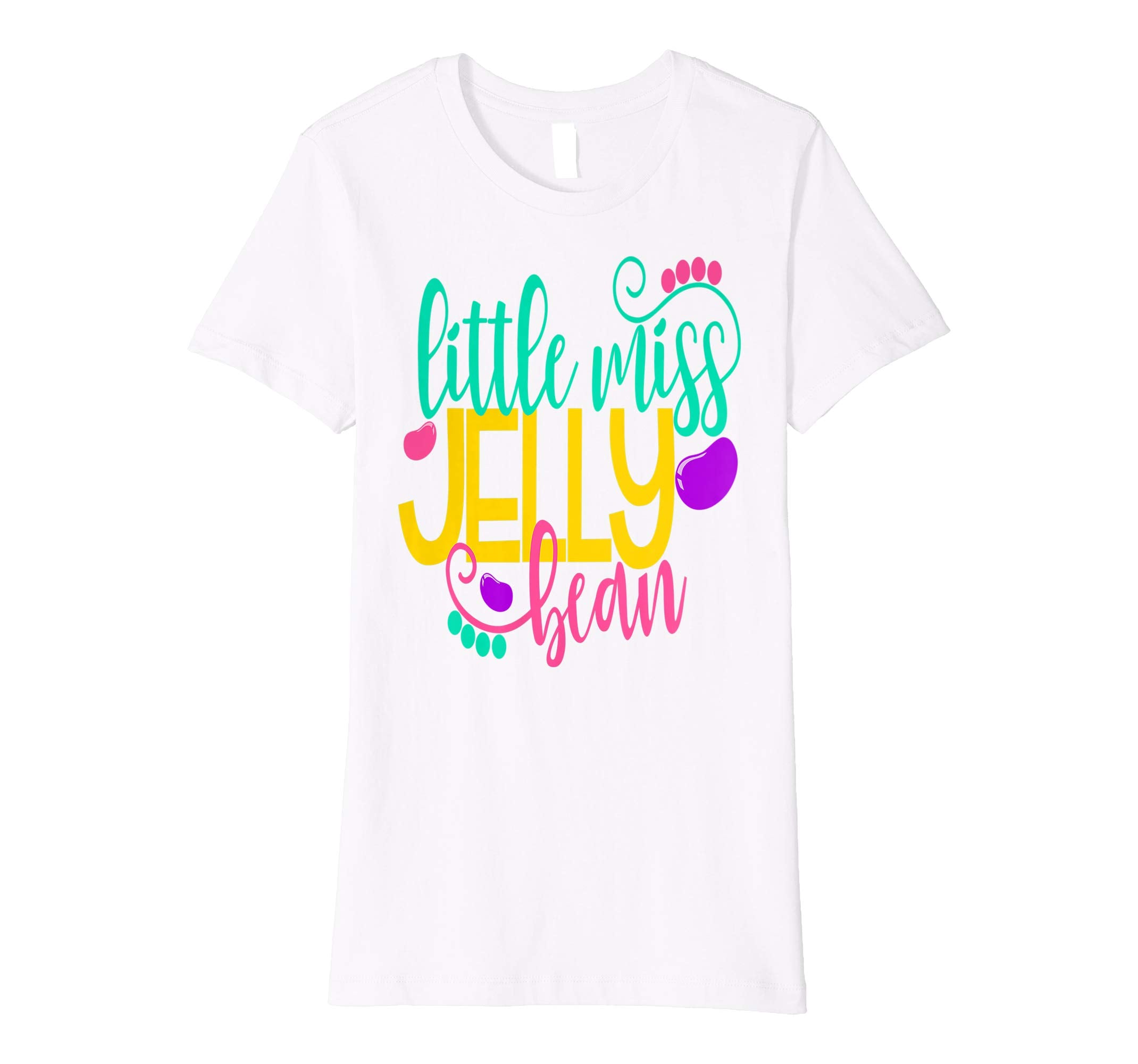 Girls Easter Shirt Kids LittleMiss Jelly Bean Daughter Cute