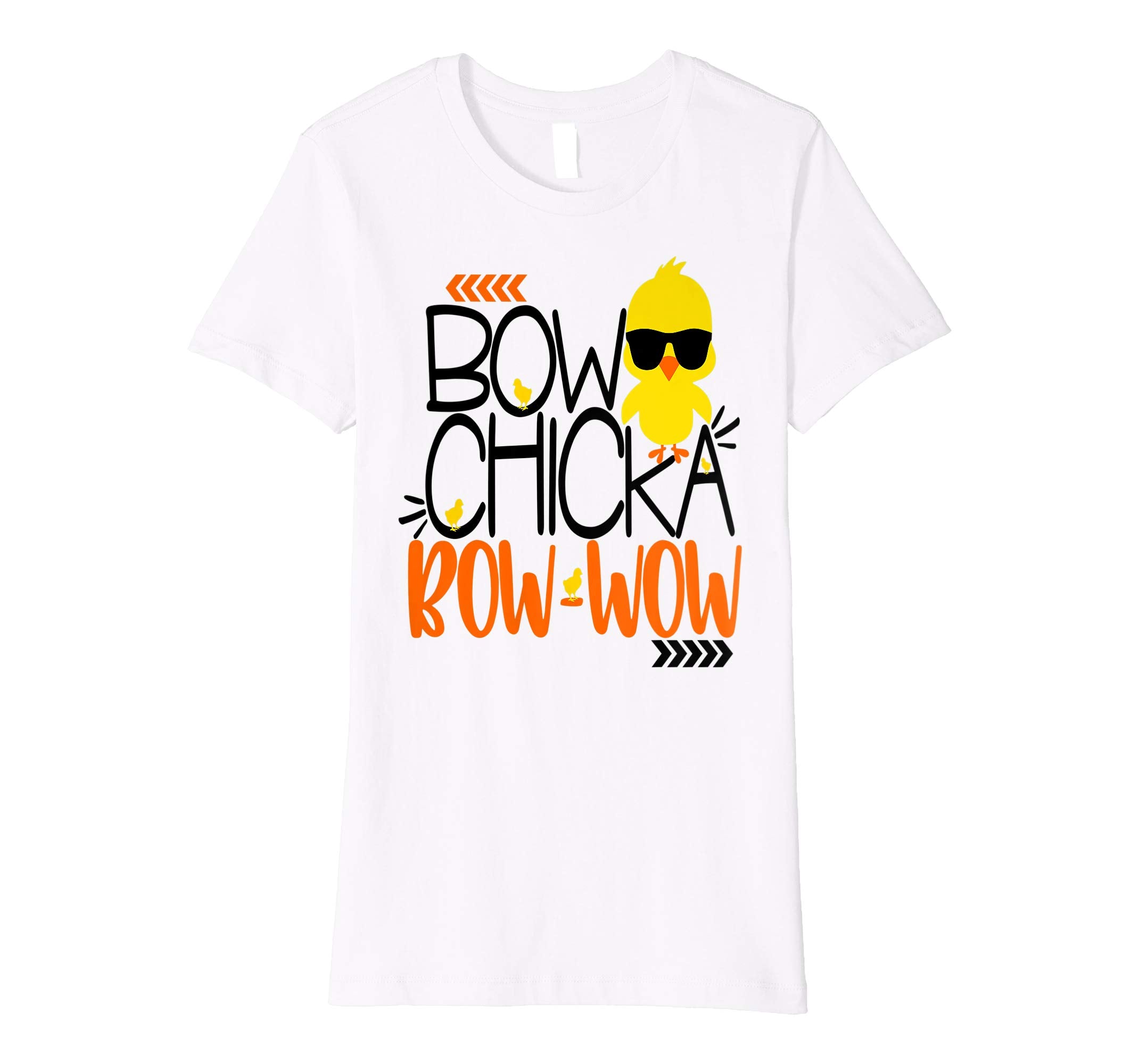Cute Bow Chicka Bow Wow Easter Shirt Kids Boys Son Egg Hunt