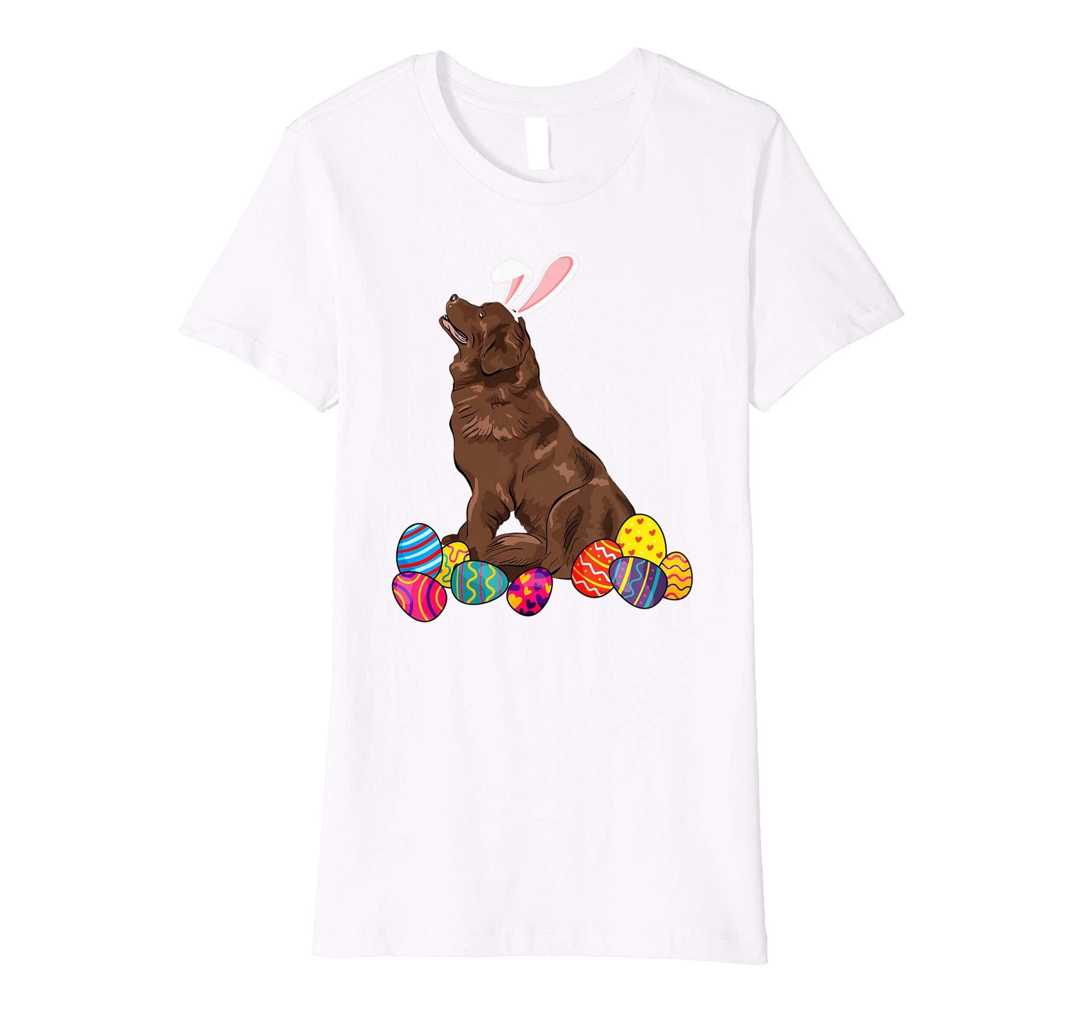 Newfoundland Bunny Ear With Egg Easter Easter Day Shirt