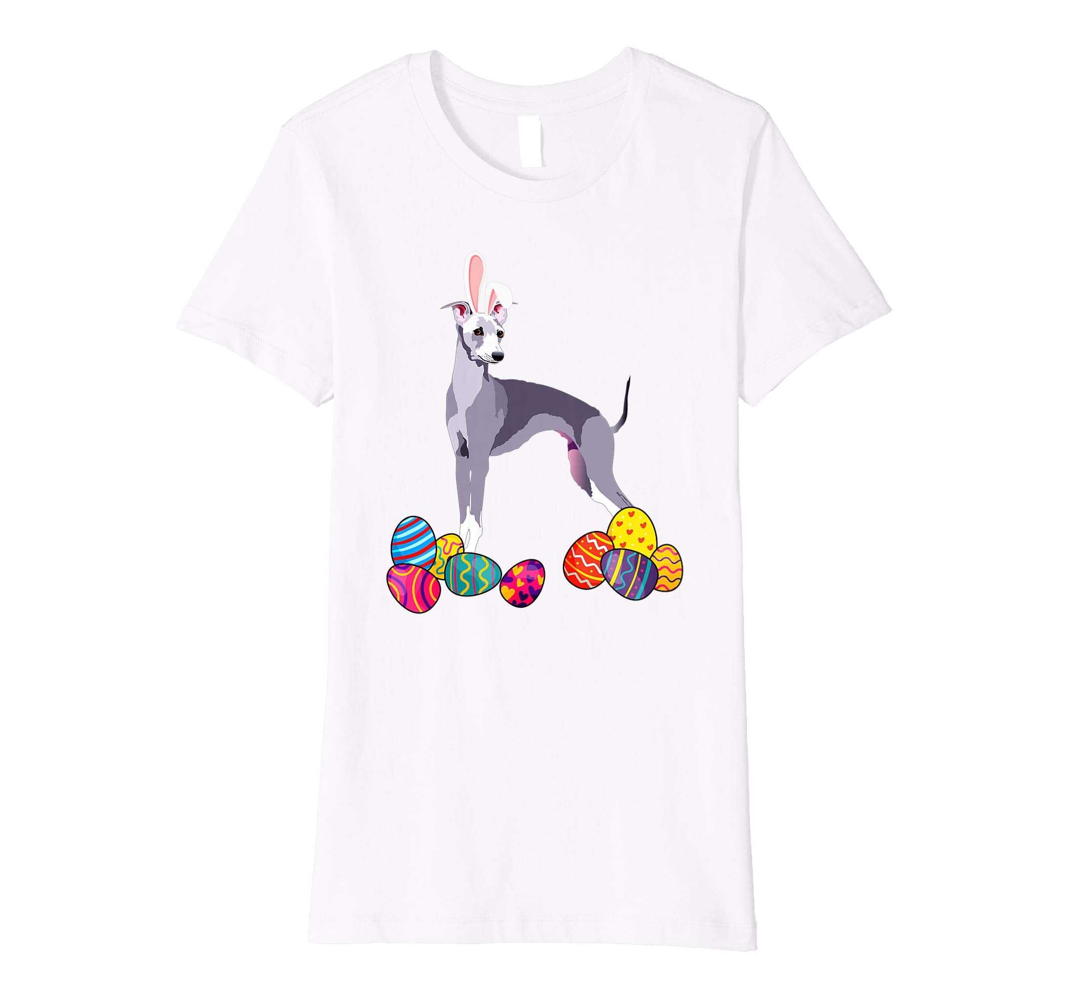 Italian Greyhound Bunny Ear With Egg Easter Easter Day Shirt