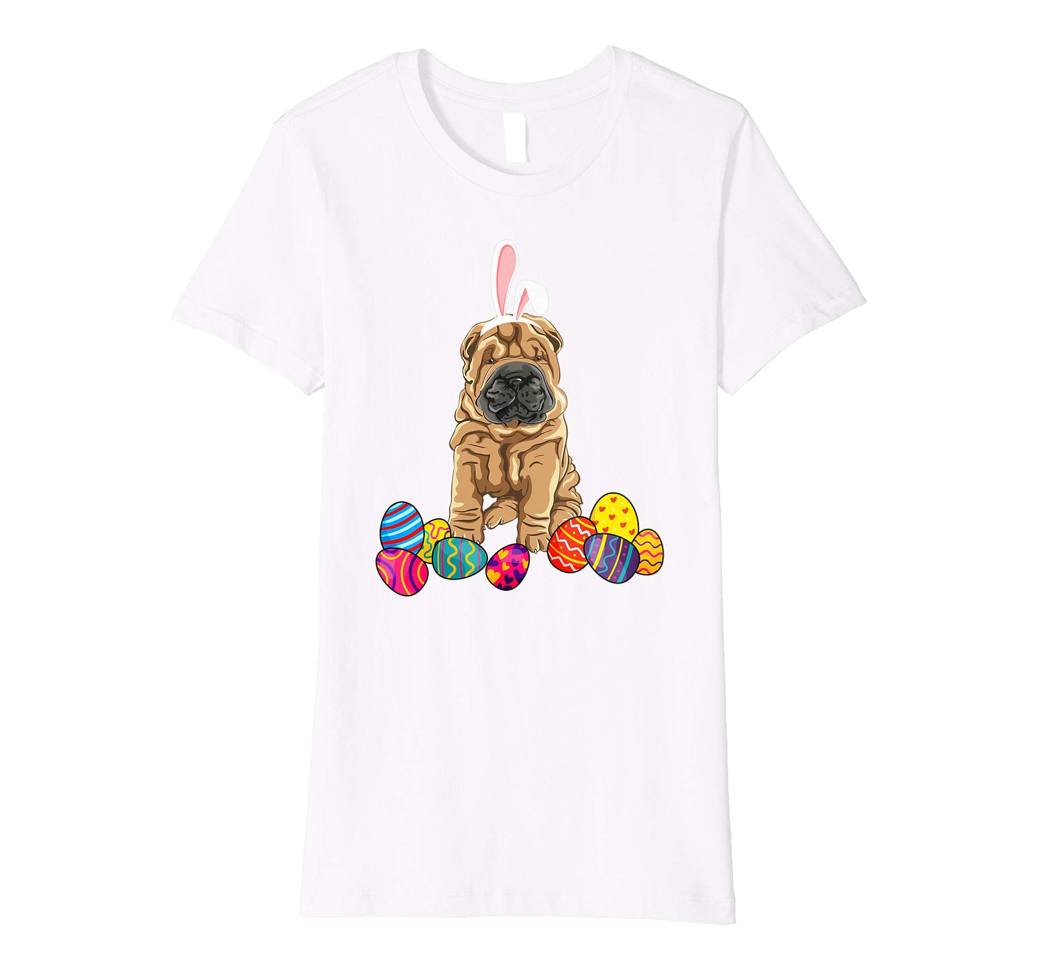 Chinese Shar-Pei Bunny Ear With Egg Easter Easter Day Shirt