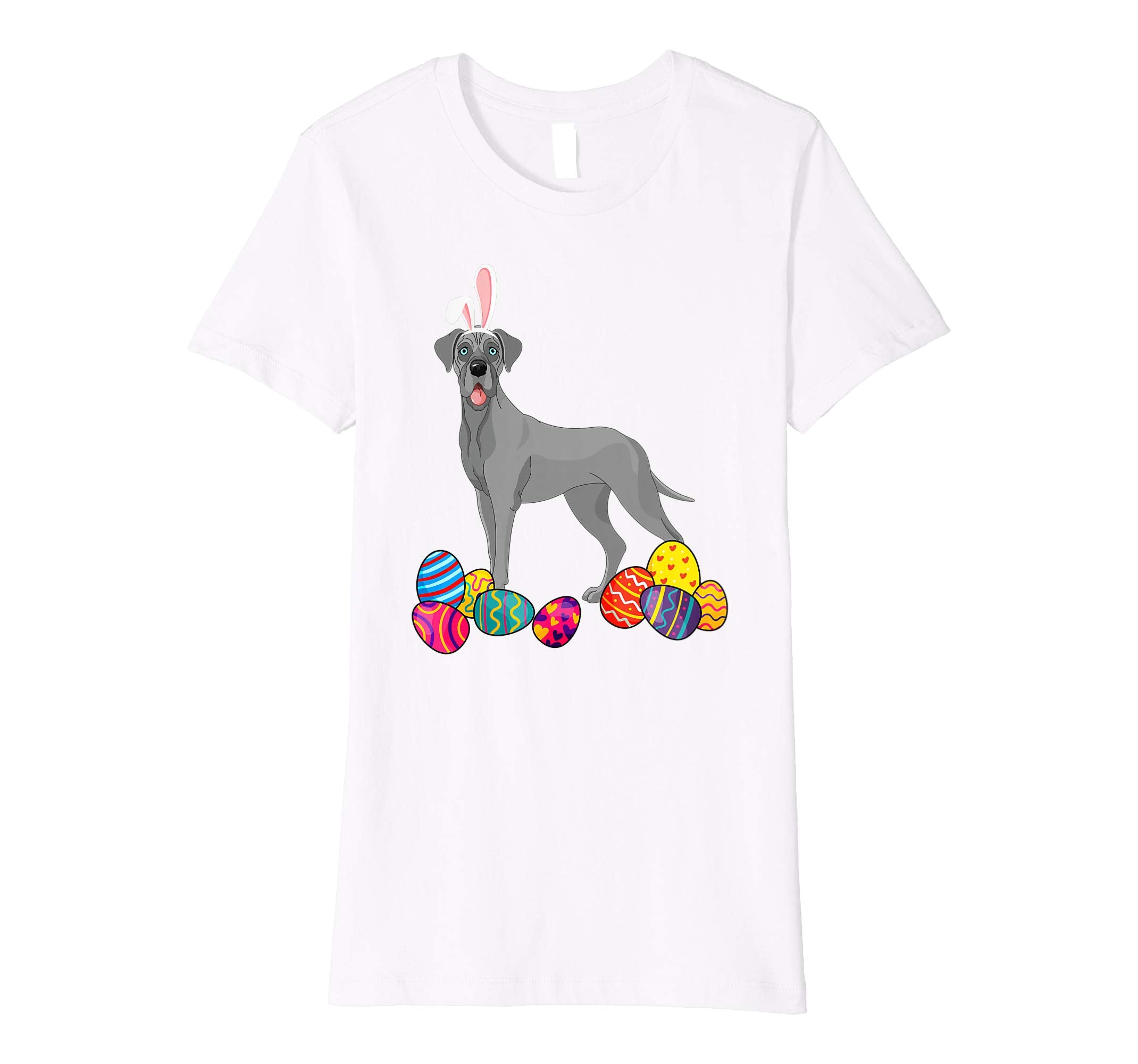 Great Dane Bunny Ear With Egg Easter Easter Day Shirt