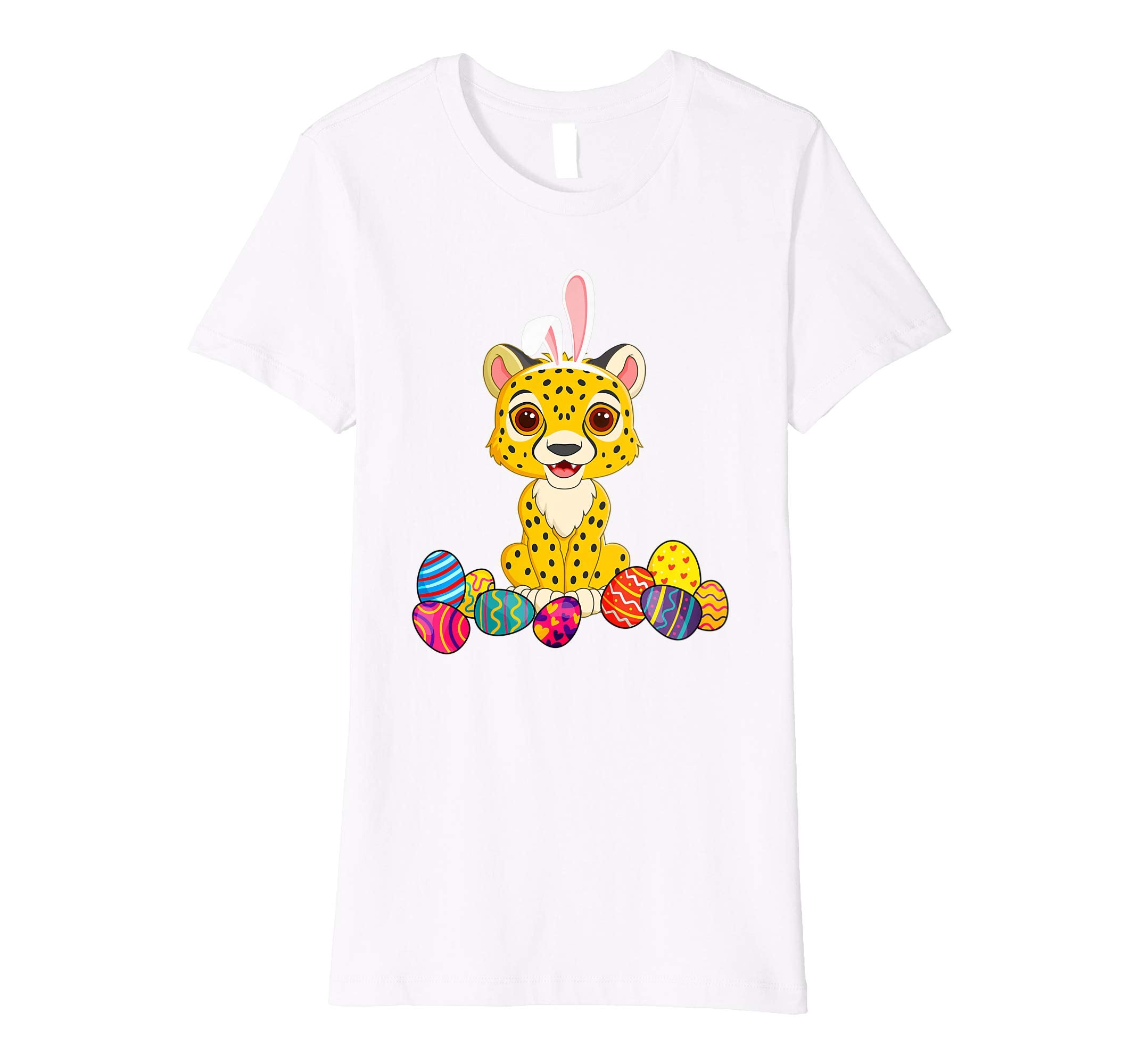 Cheetah Bunny Ear With Egg Easter Easter Day Shirt