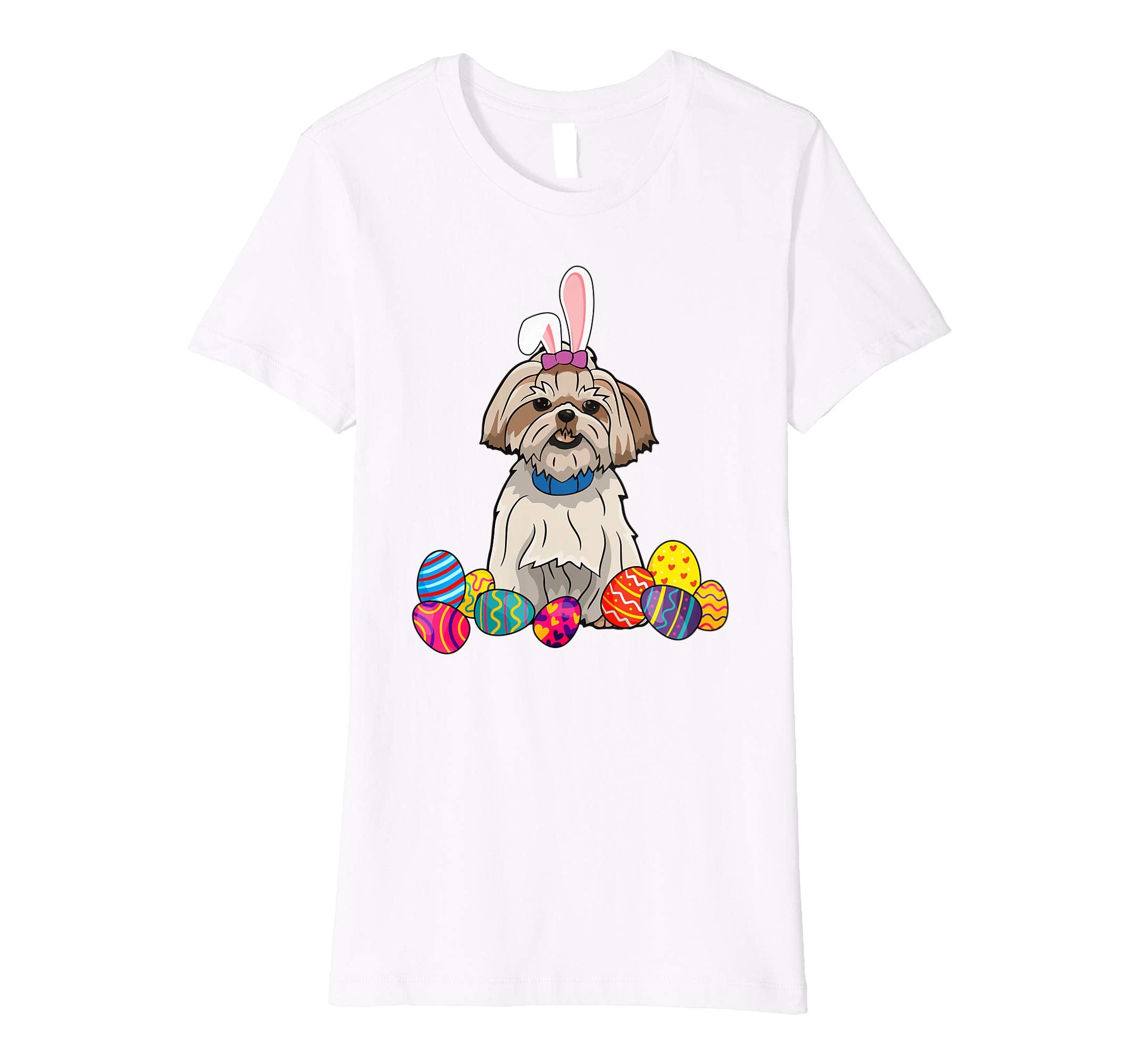 Shih Tzu Bunny Ear With Egg Easter Easter Day Shirt