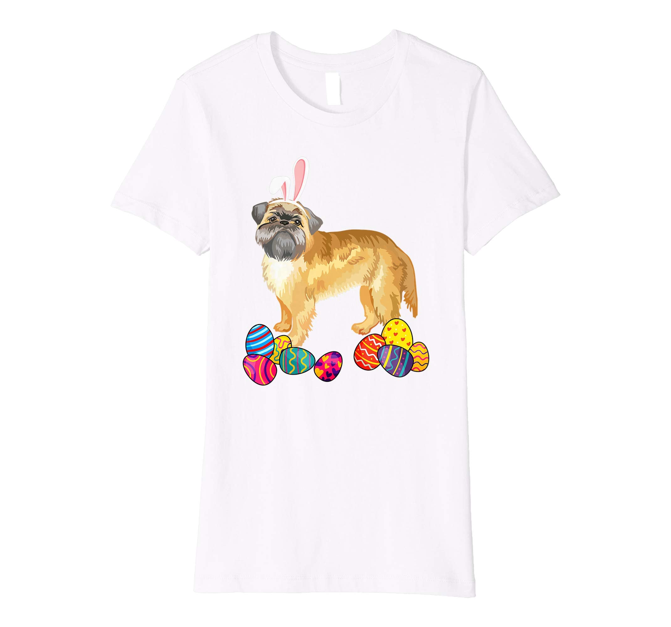 Brussels Griffon Bunny Ear With Egg Easter Easter Day Shirt