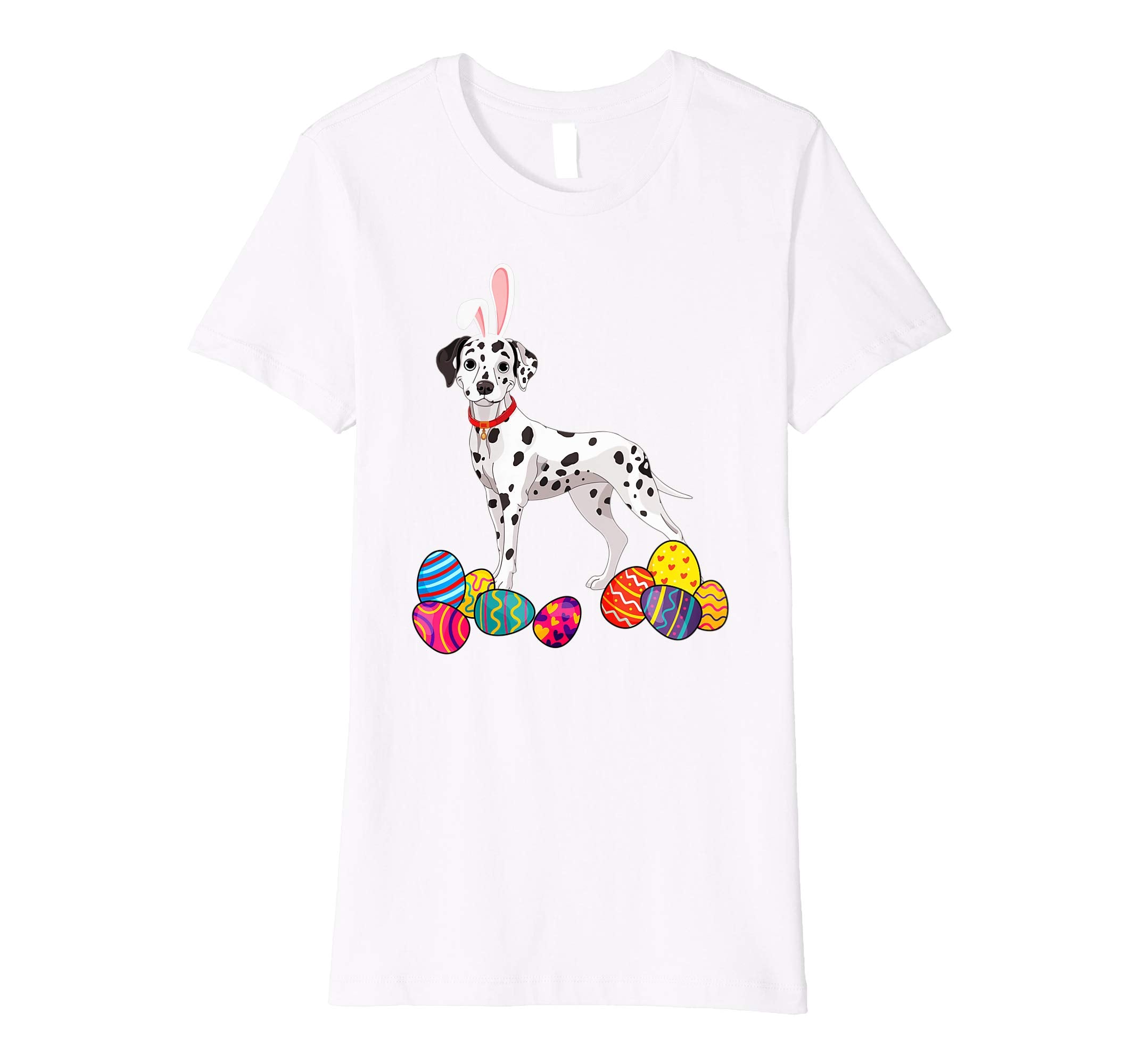 Dalmatian Bunny Ear With Egg Easter Easter Day Shirt