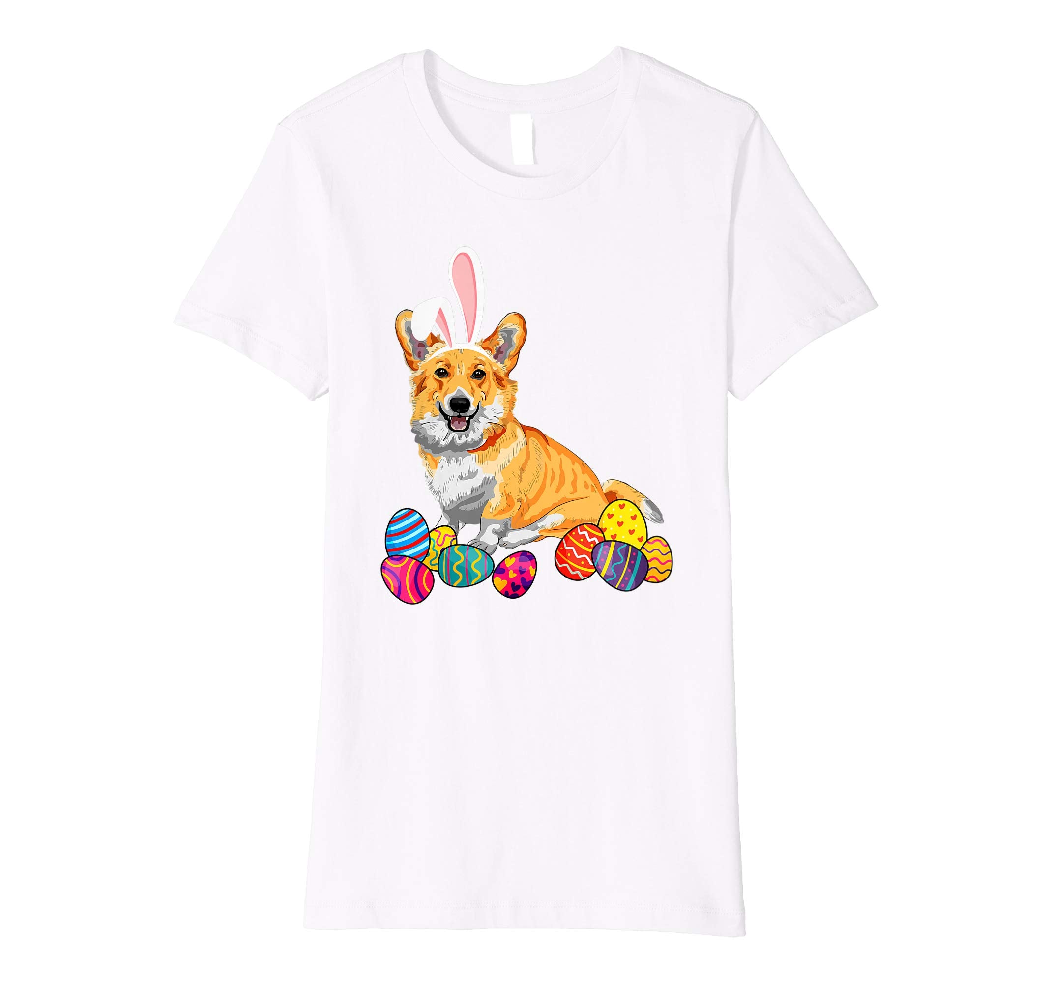 Corgi Bunny Ear With Egg Easter Easter Day Shirt