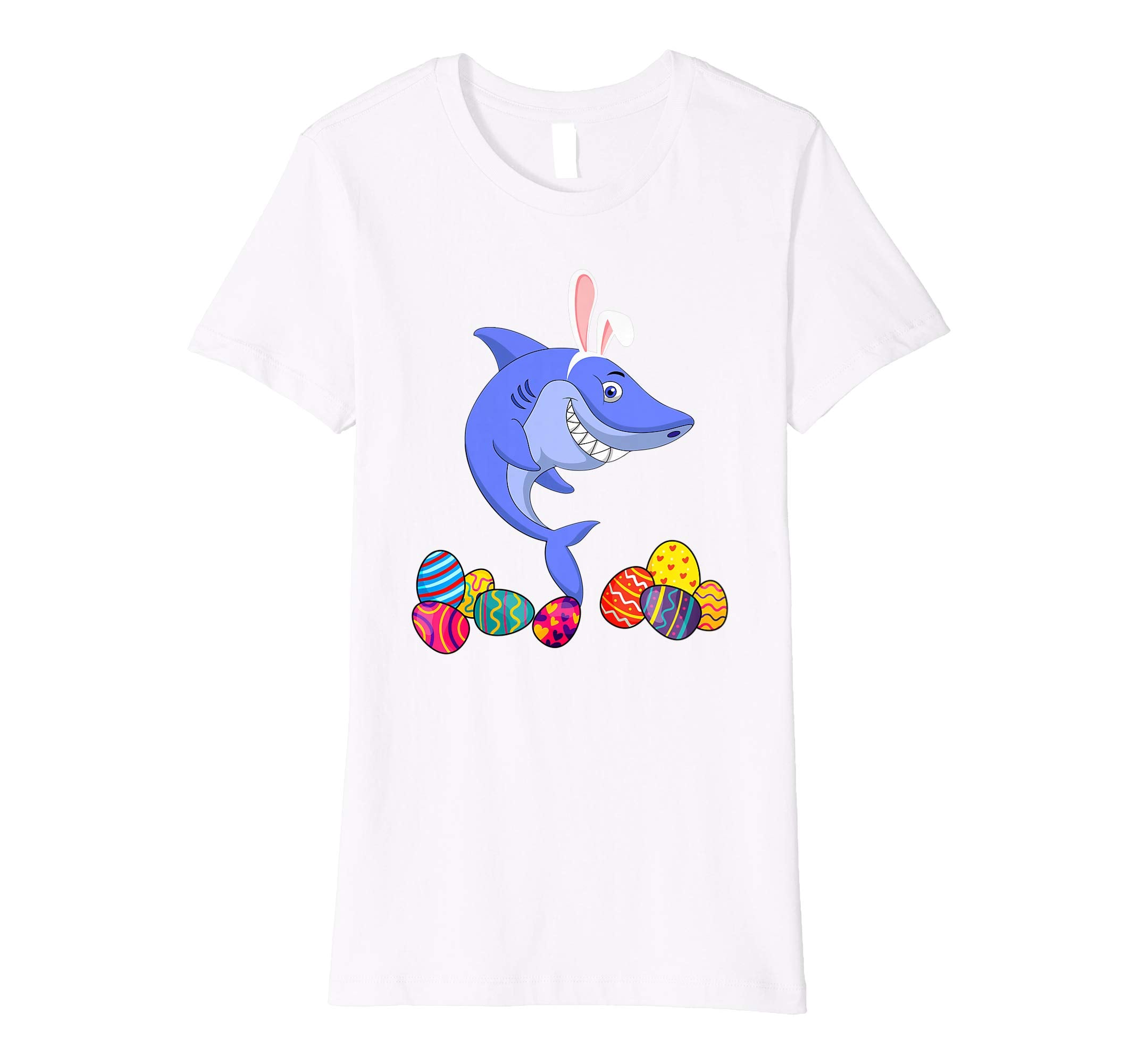 Shark Bunny Ear With Egg Easter Easter Day Shirt