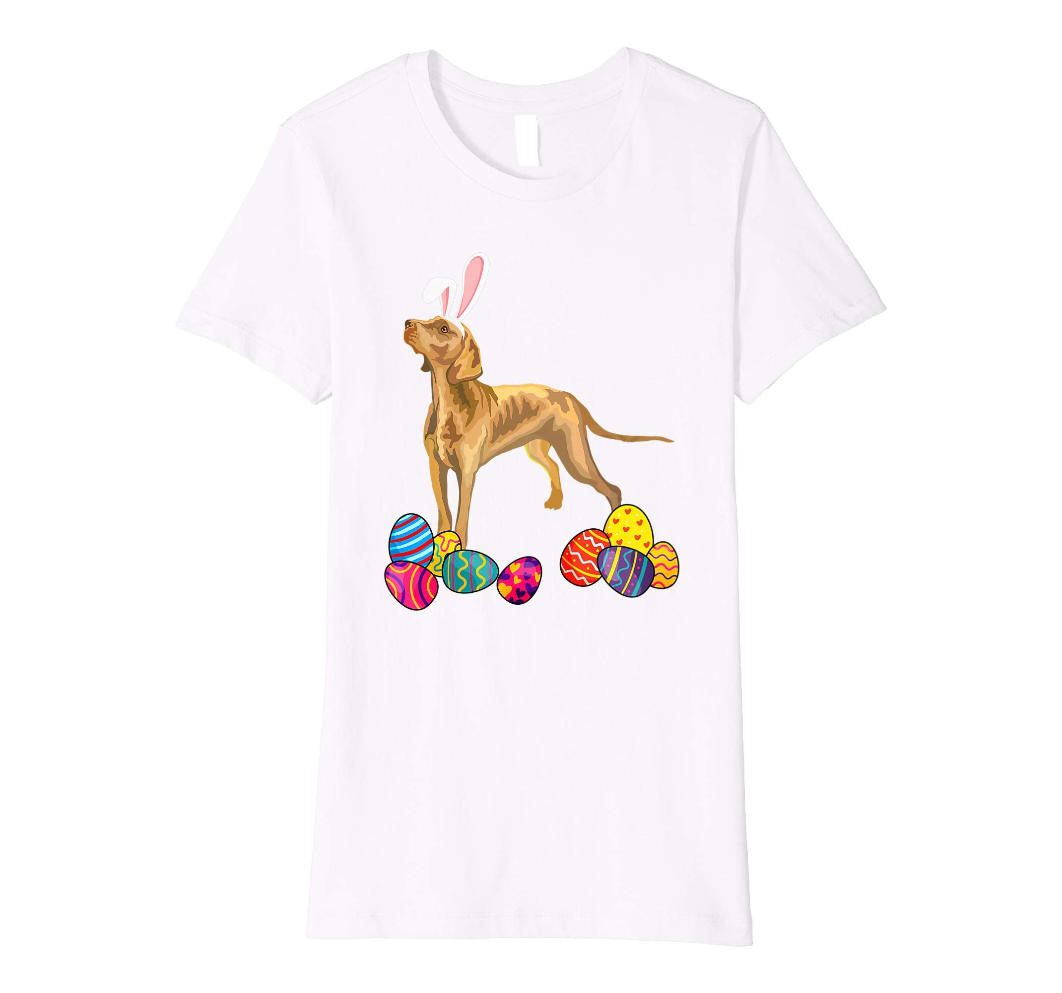 Weimaraner Bunny Ear With Egg Easter Easter Day Shirt