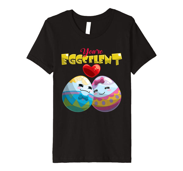 Easter Shirt with Cute Egg Couple for Men and Women