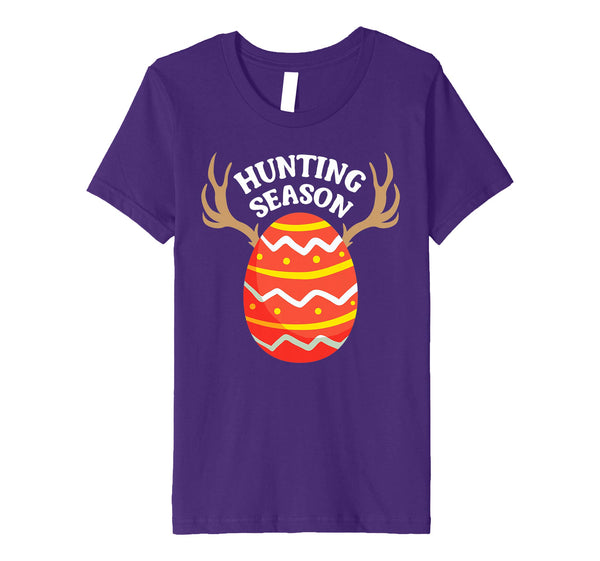 Hunting Season Egg Hunt Happy Easter Kids Boys Girls T Shirt