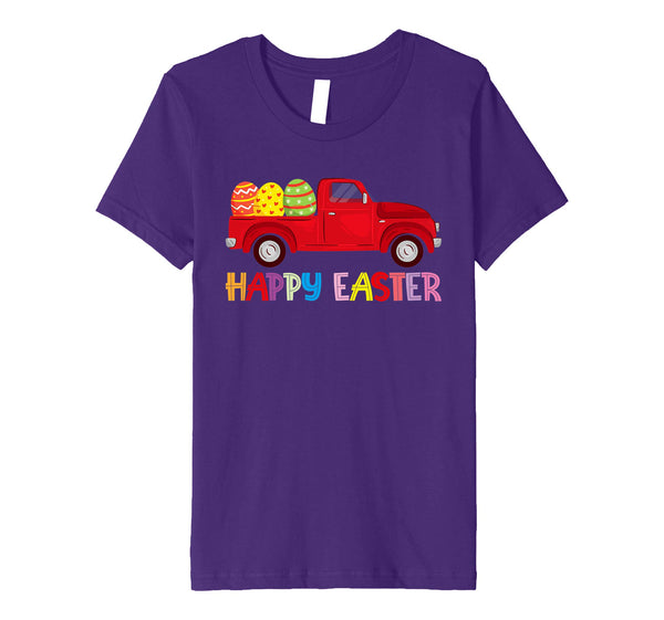Happy Easter Truck Egg Hunt Is On Kids Boys Girls Shirt Gift
