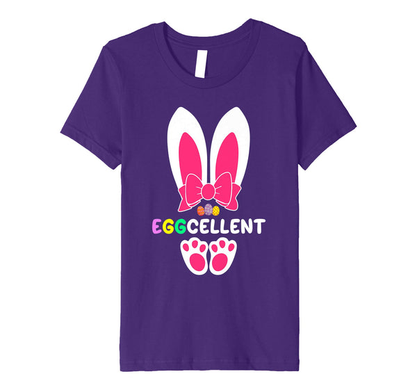 Eggcellent Egg Hunter Happy Easter Kids Boys Girls T Shirt