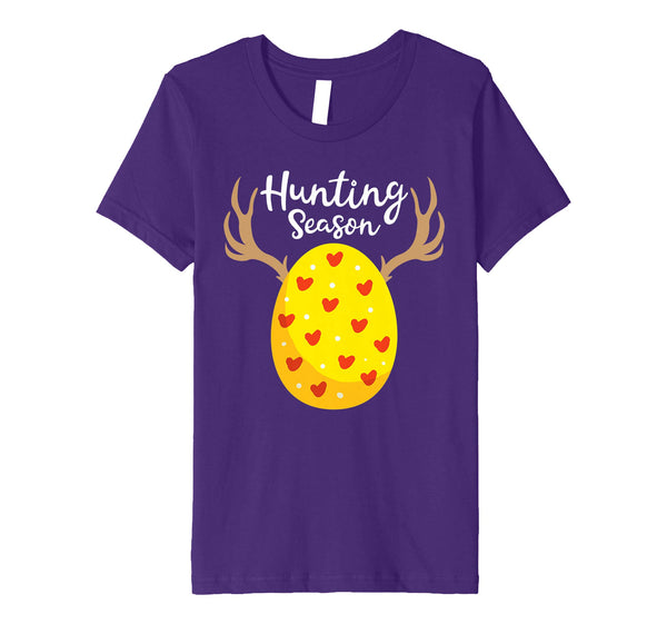 Hunting Season Egg Hunt Happy Easter Kids Boys Girls T Shirt
