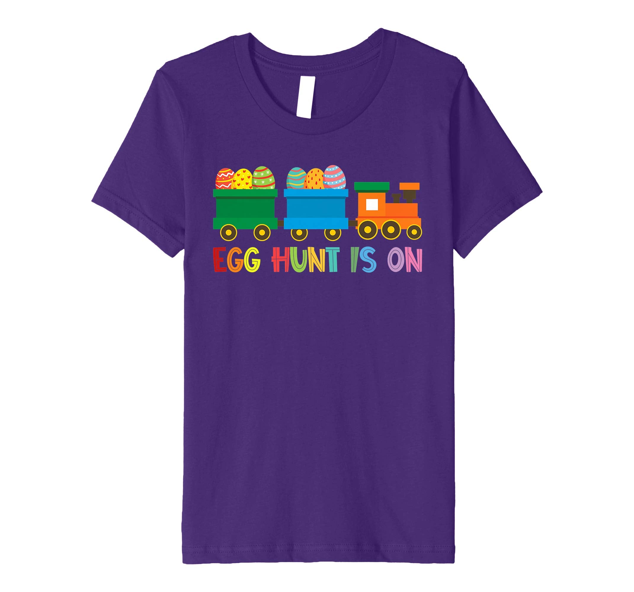 Happy Easter Train Egg Hunt Is On Kids Boys Girls Shirt Gift