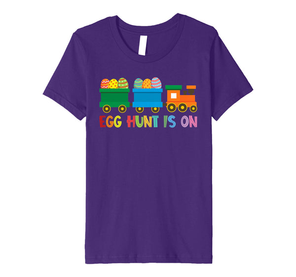 Happy Easter Train Egg Hunt Is On Kids Boys Girls Shirt Gift