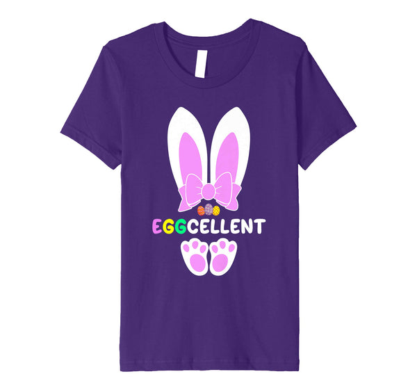 Eggcellent Egg Hunter Happy Easter Kids Boys Girls T Shirt