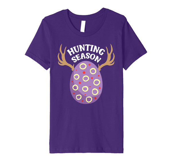 Hunting Season Egg Hunt Happy Easter Kids Boys Girls T Shirt