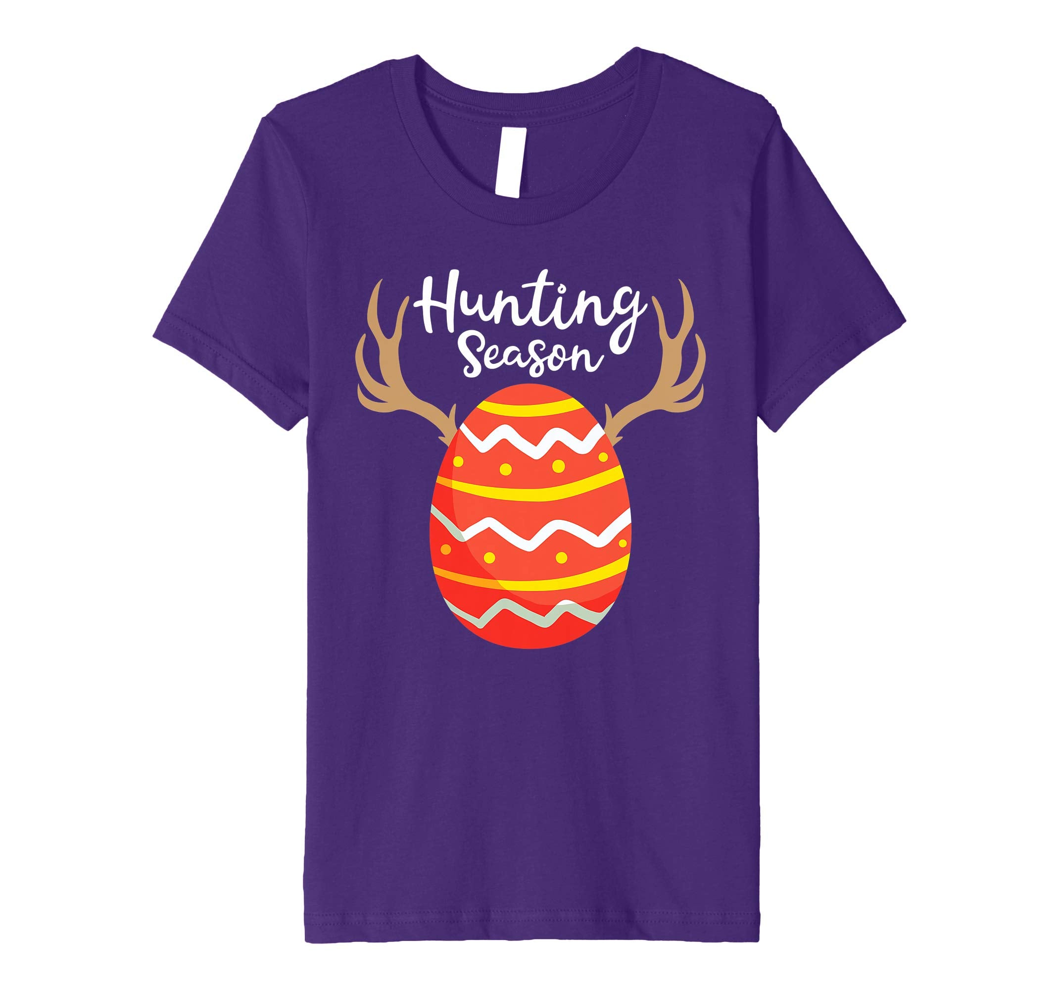 Hunting Season Egg Hunt Happy Easter Kids Boys Girls T Shirt