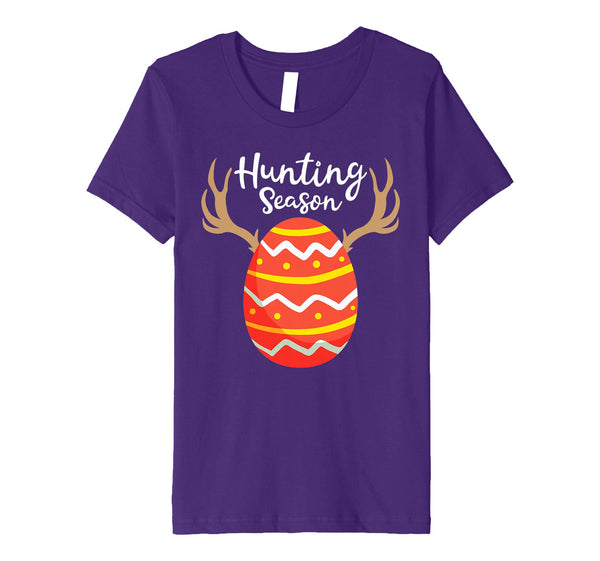 Hunting Season Egg Hunt Happy Easter Kids Boys Girls T Shirt