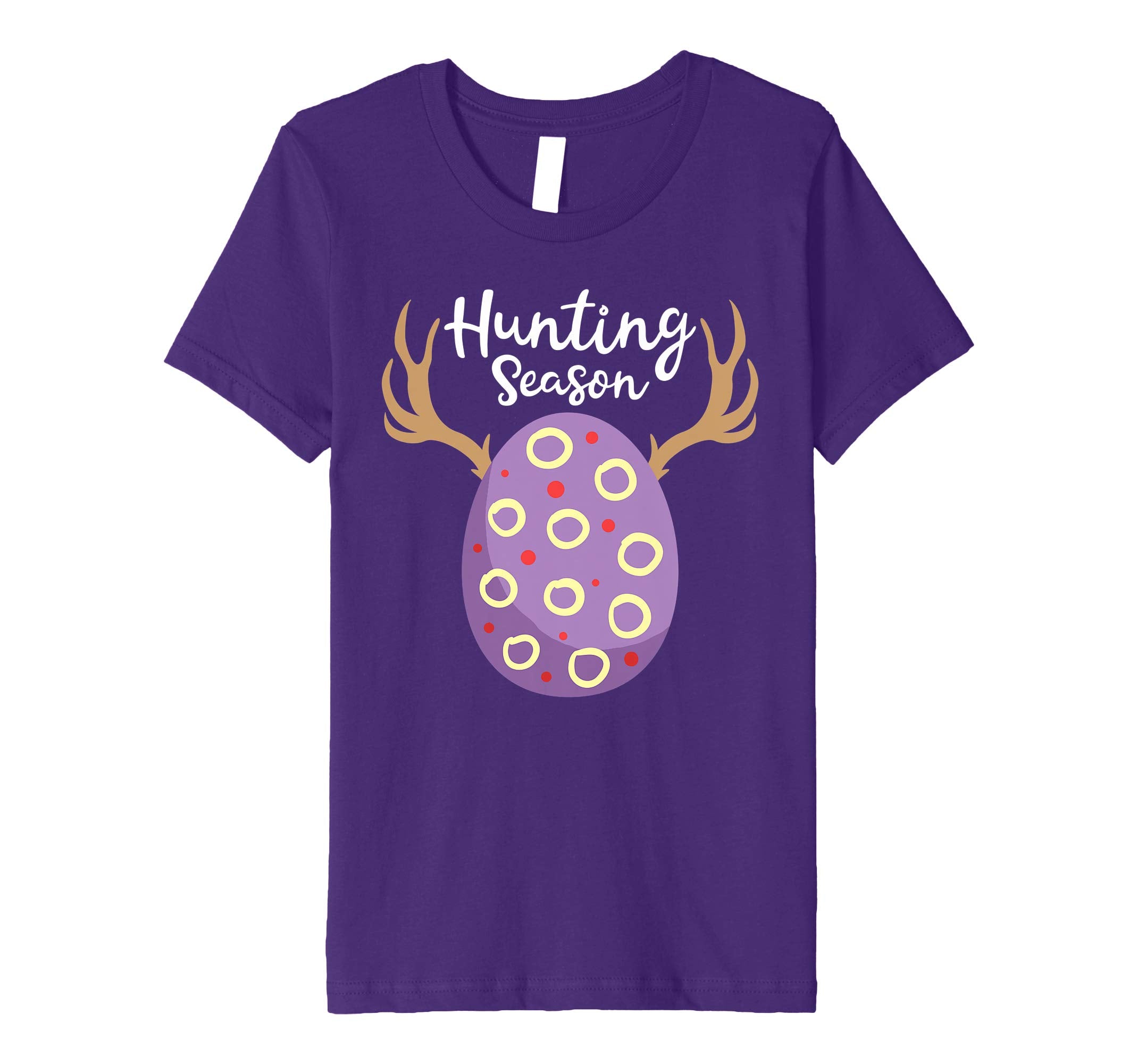 Hunting Season Egg Hunt Happy Easter Kids Boys Girls T Shirt