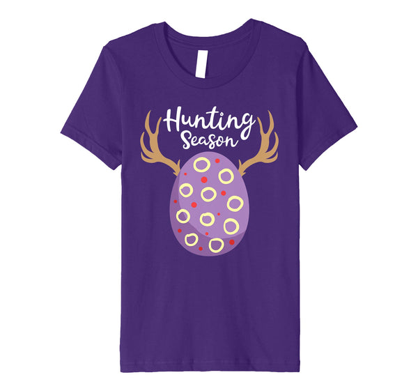 Hunting Season Egg Hunt Happy Easter Kids Boys Girls T Shirt
