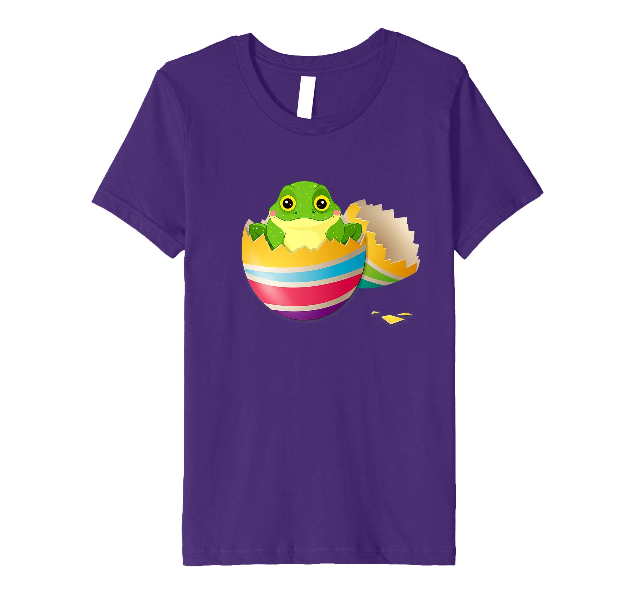 Baby Frog Hatching From Easter Egg Easter Day Shirt