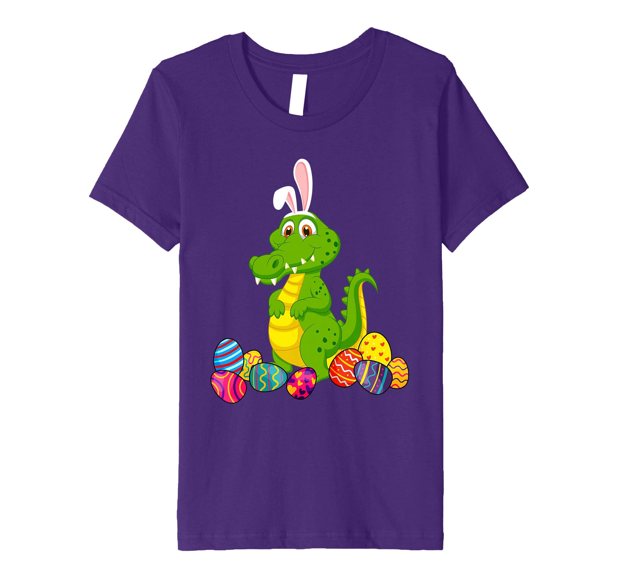 Crocodile Bunny Ear With Egg Easter Easter Day Shirt