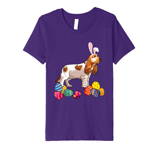 Cocker Spaniel Bunny Ear With Egg Easter Easter Day Shirt