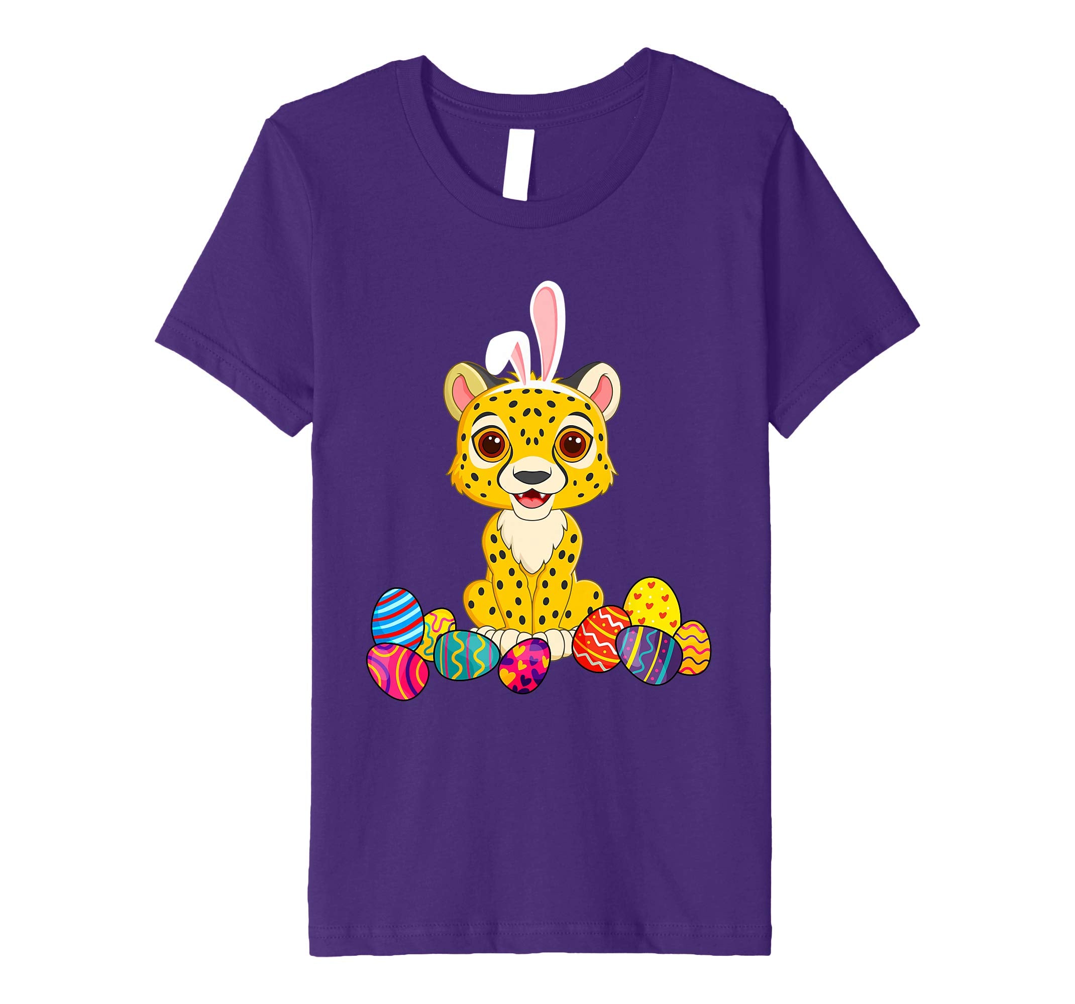 Cheetah Bunny Ear With Egg Easter Easter Day Shirt
