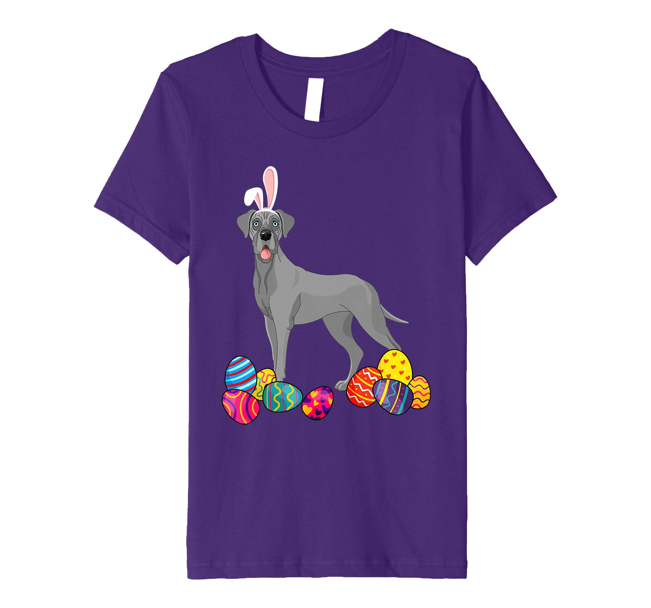 Great Dane Bunny Ear With Egg Easter Easter Day Shirt