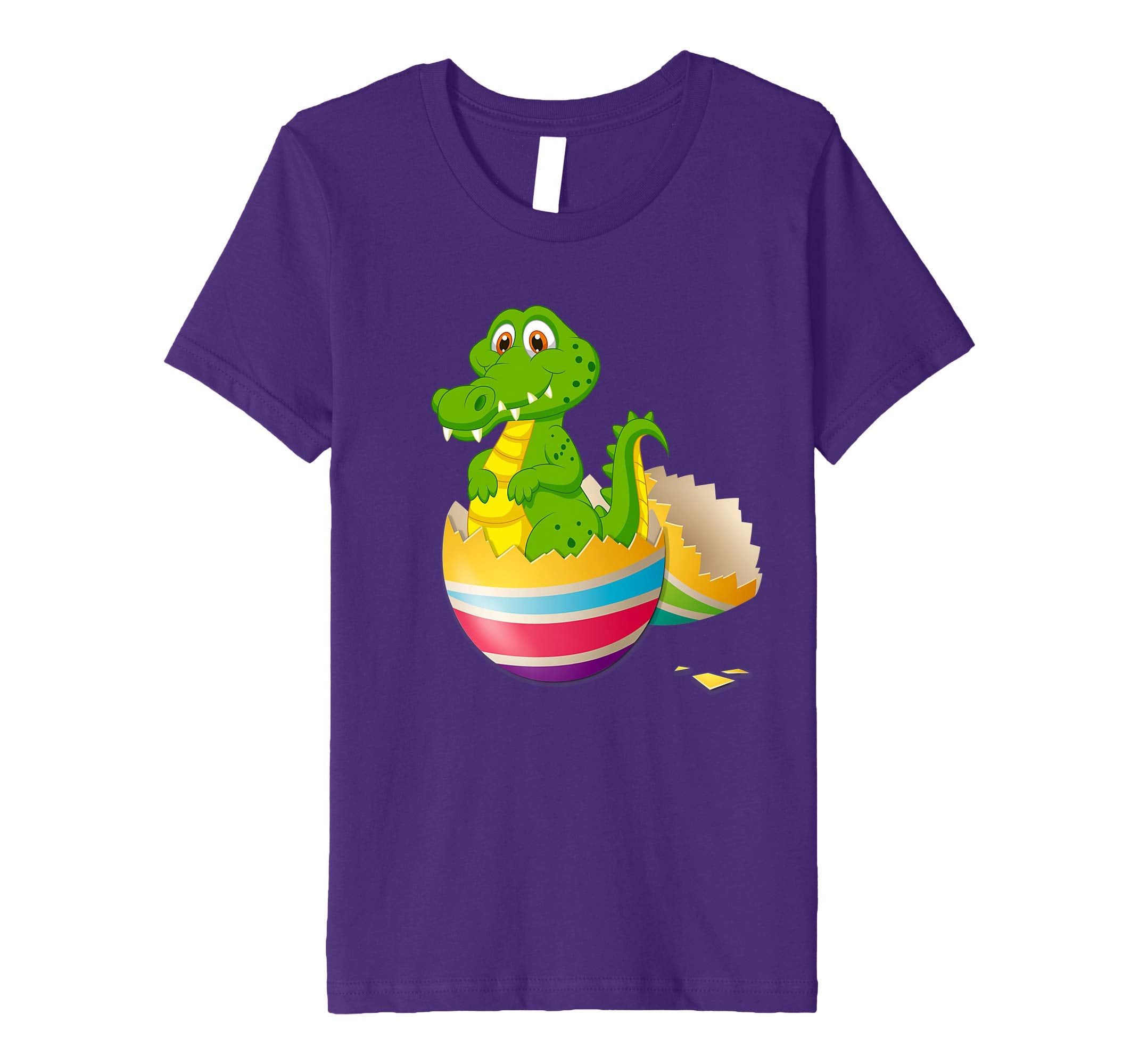 Baby Crocodile Hatching From Easter Egg Easter Day Shirt