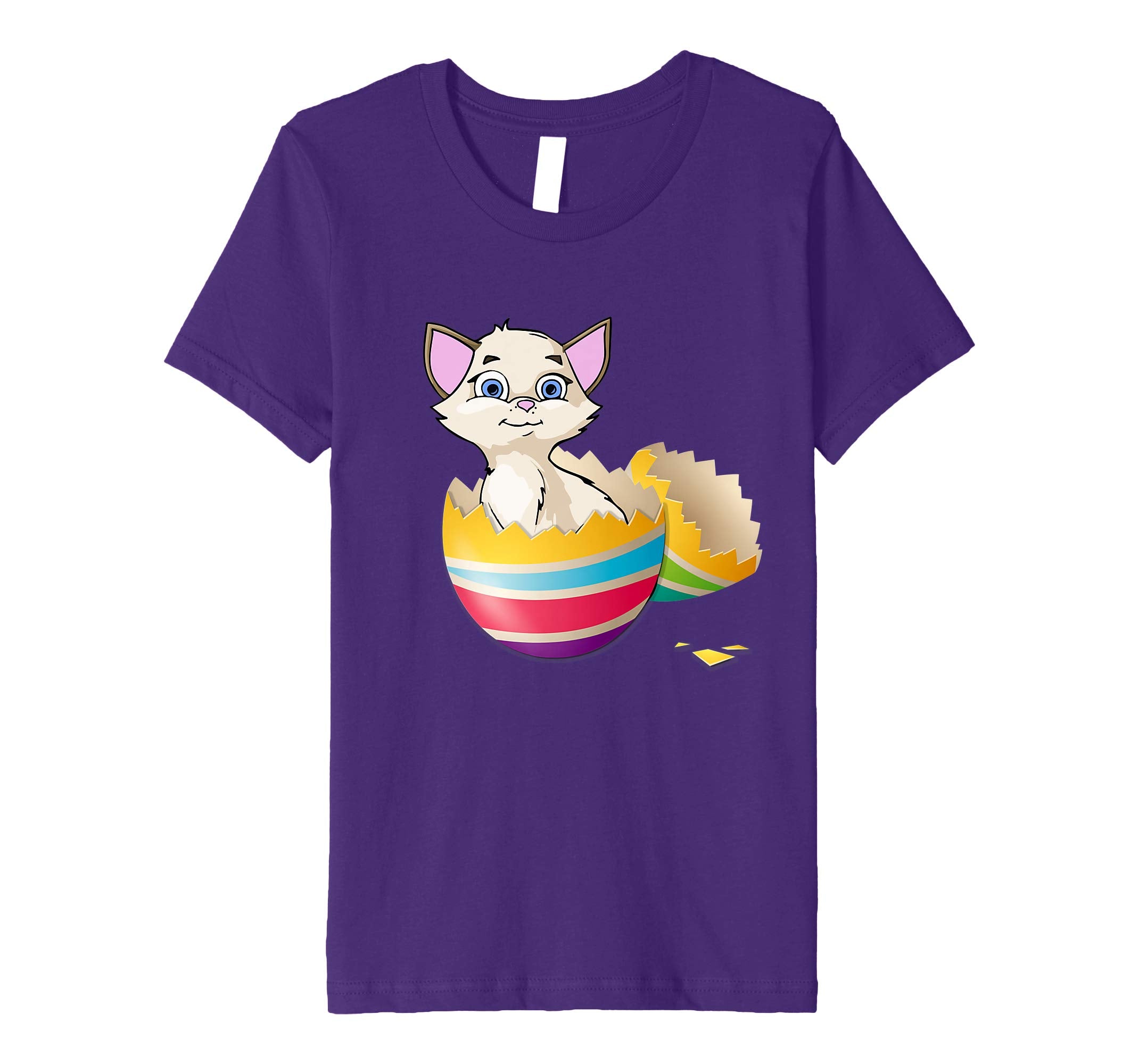 Baby Cat Hatching From Easter Egg Easter Day Shirt