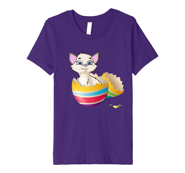 Baby Cat Hatching From Easter Egg Easter Day Shirt