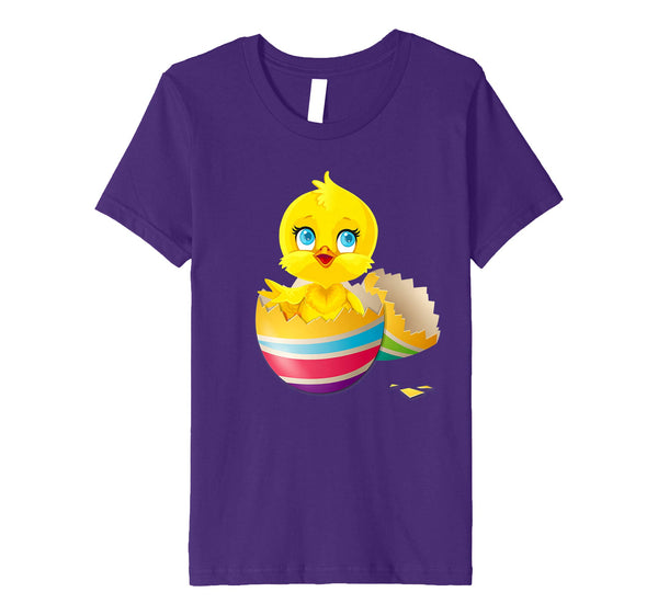 Baby Chicken Hatching From Easter Egg Easter Day Shirt
