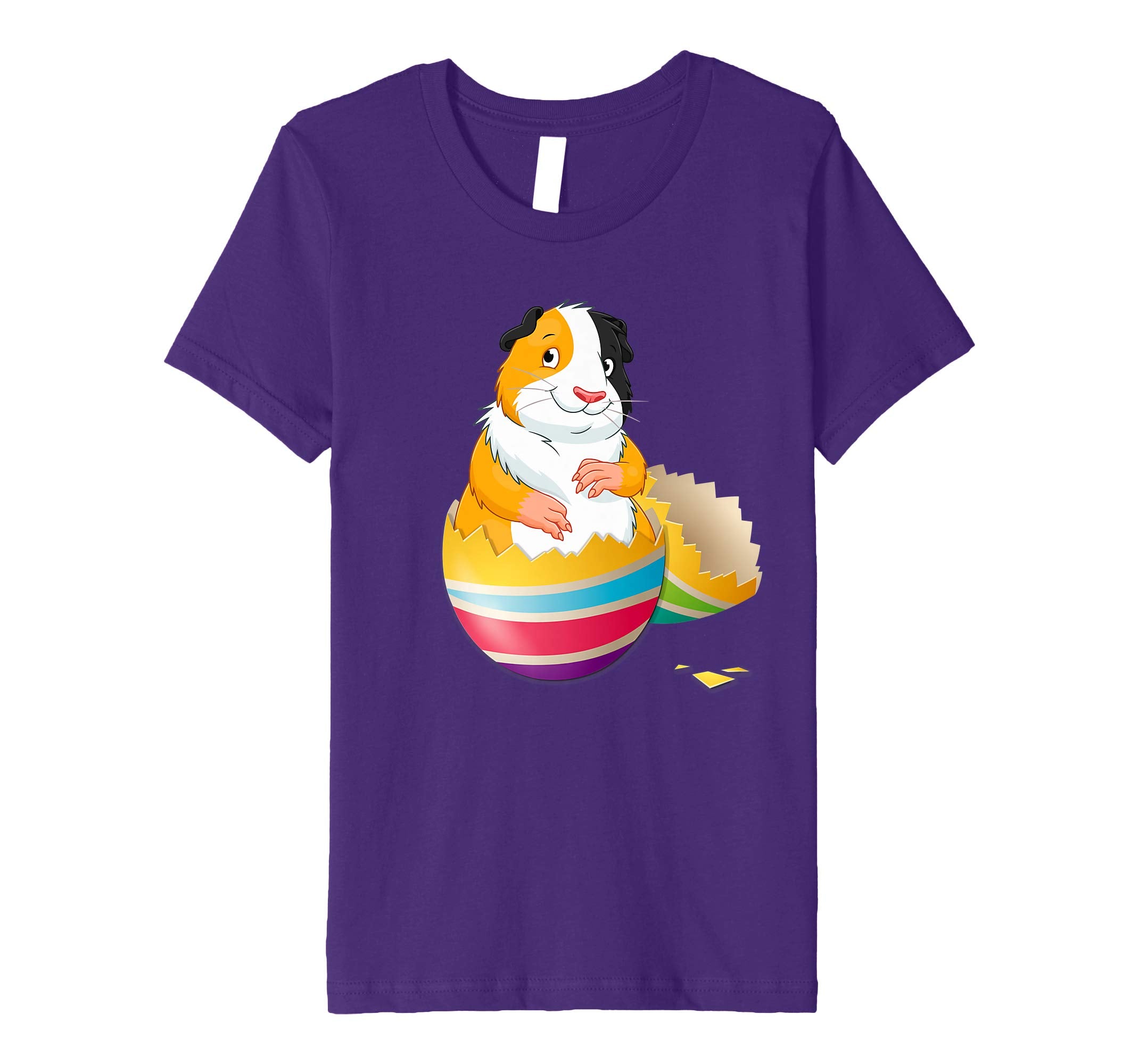 Baby Guinea Pig Hatching From Easter Egg Easter Day Shirt